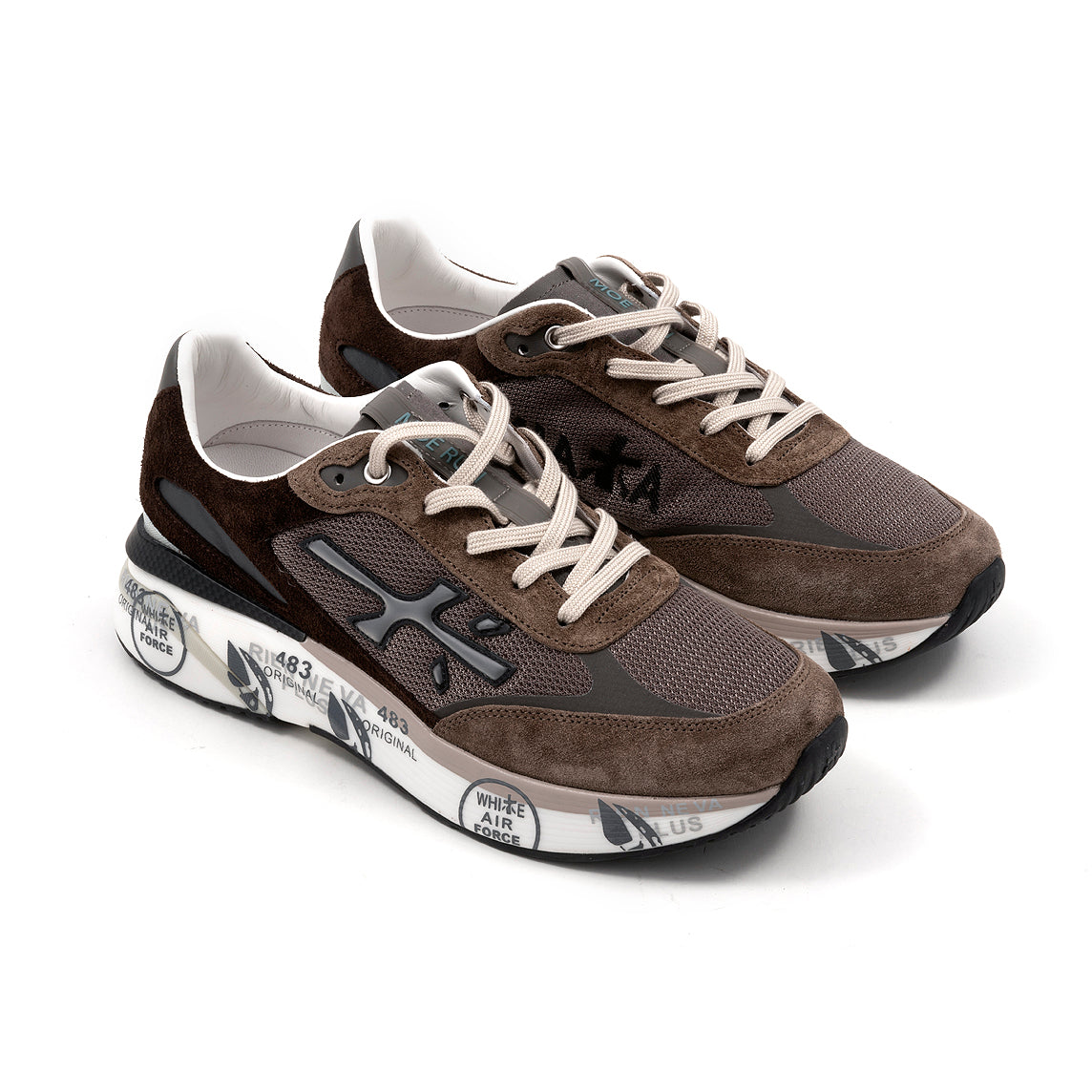 PREMIATA - Sneakers - MOERUN - 6446 - Marrone