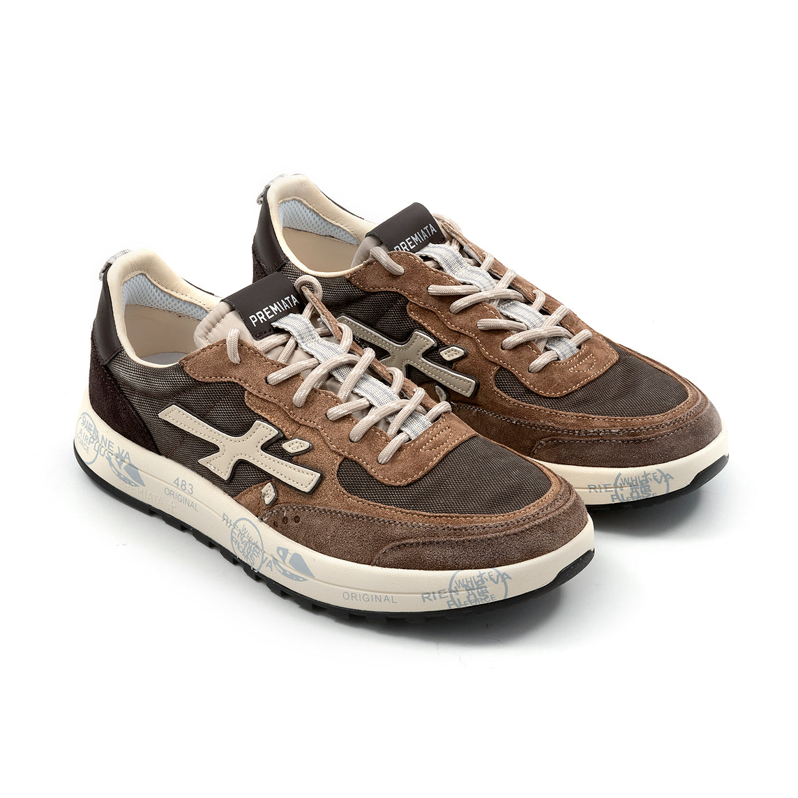 PREMIATA - Sneakers - NOUS - 8461 - Marrone