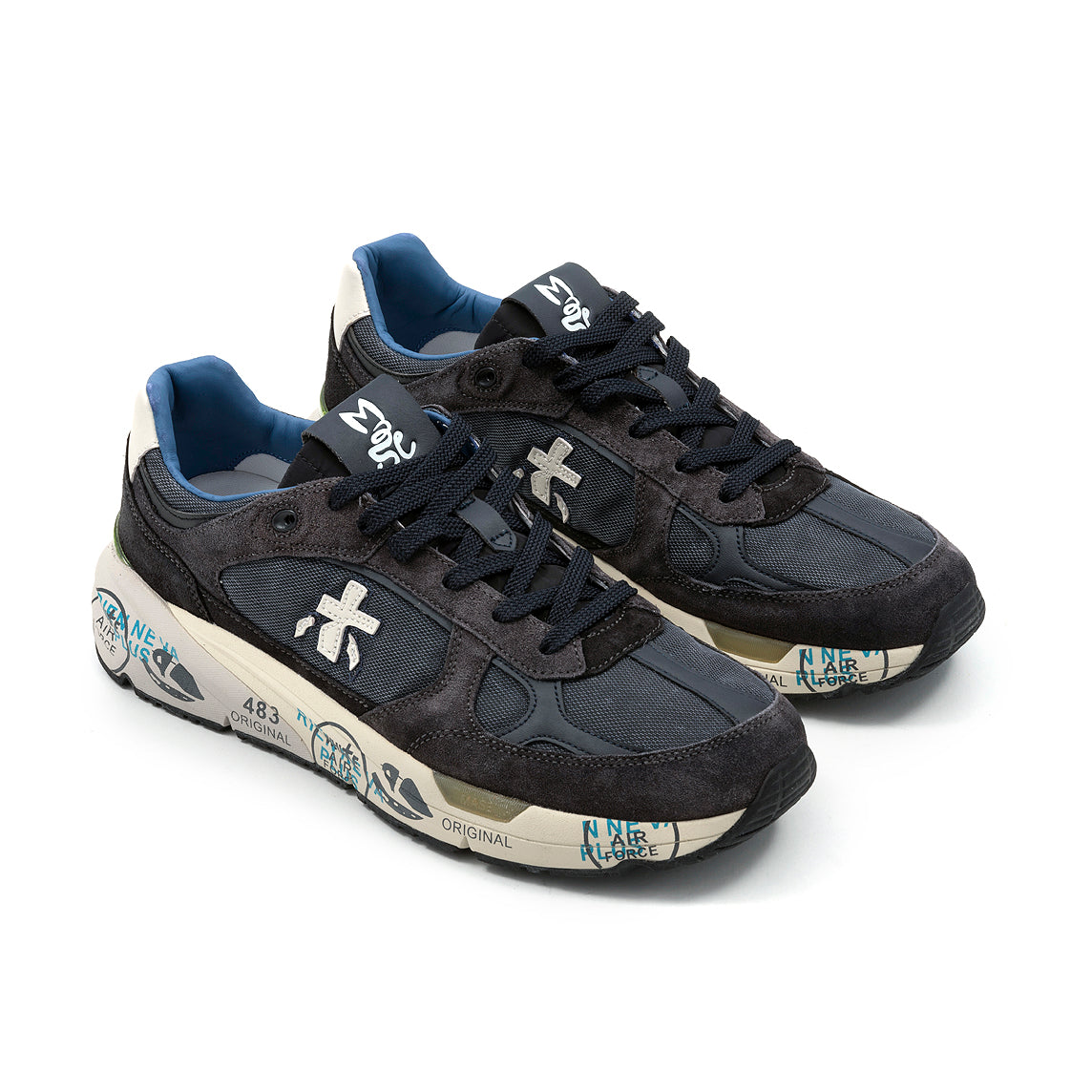 PREMIATA - Sneakers - MASE25 - 8014 - Blu