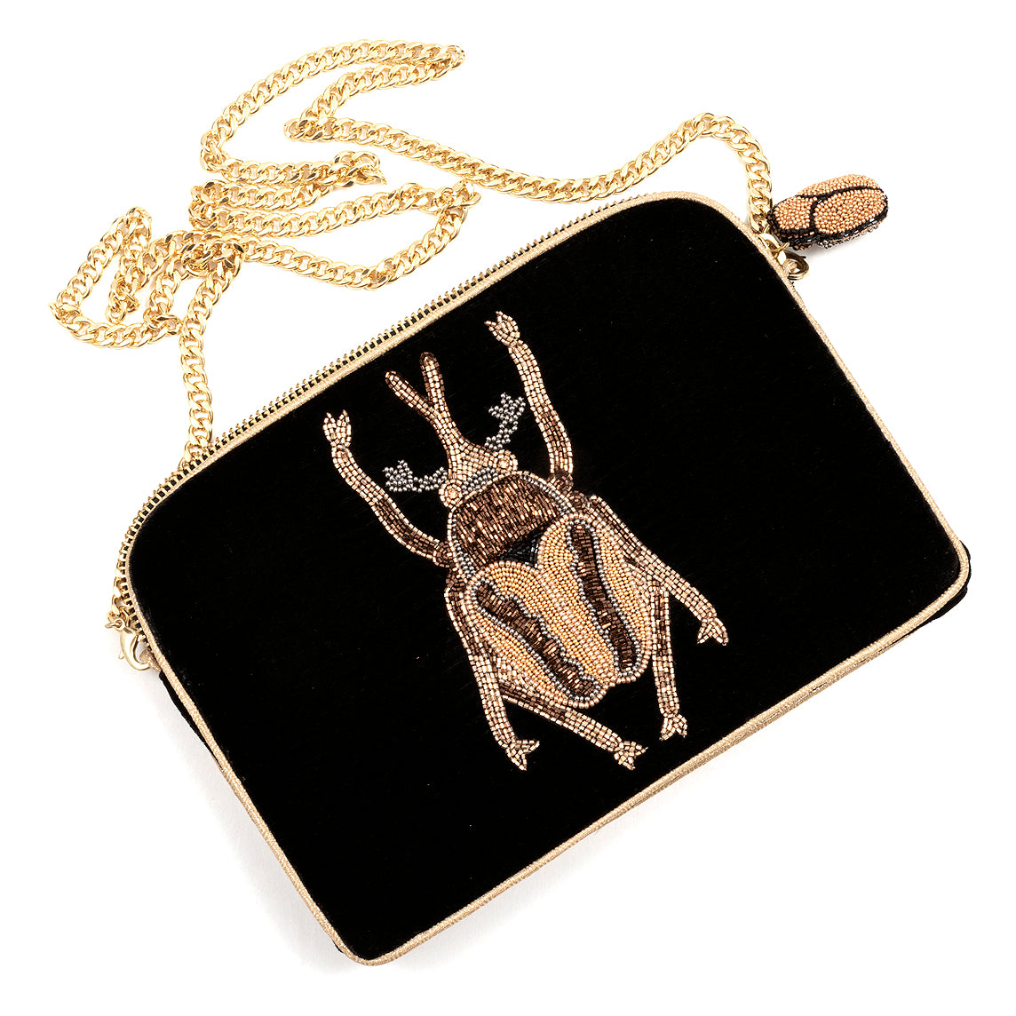OLIVIA DAR - Borsa a tracolla - Moth nero