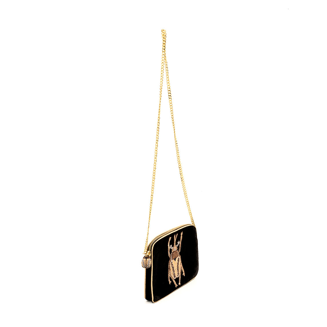 OLIVIA DAR - Borsa a tracolla - Moth nero