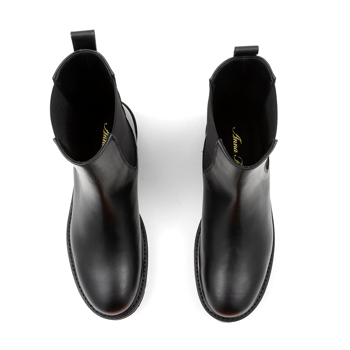 ANNA F - Stivaletti - 9715 - Pelle nero