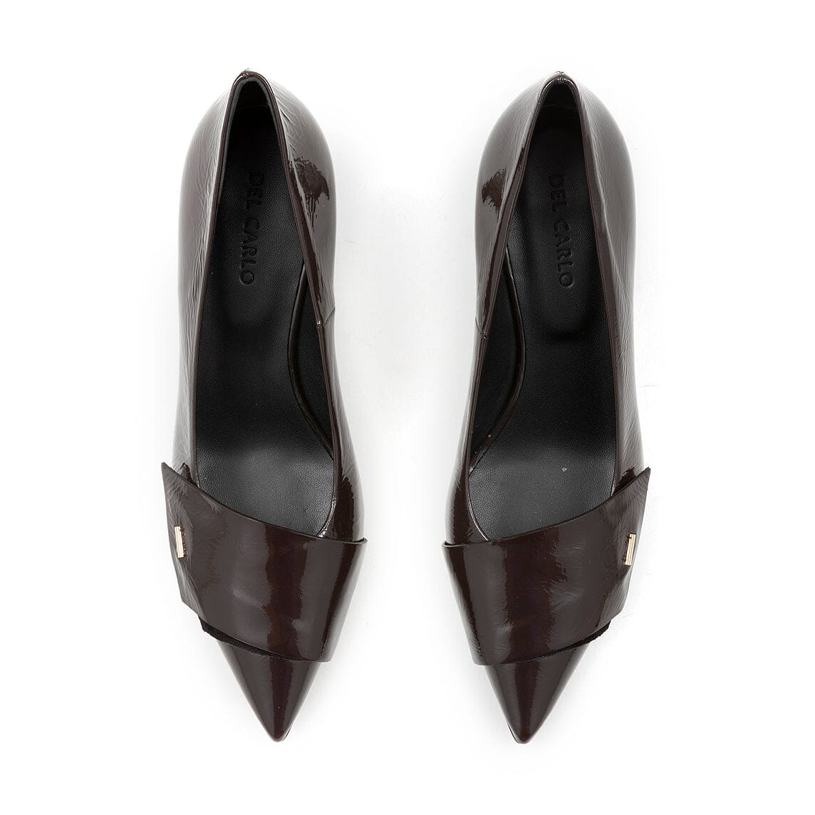DEL CARLO - Décolleté - Paris Baby/Sonia - 12019 - Vernice Testa di Moro Scarpe Donna DEL CARLO 
