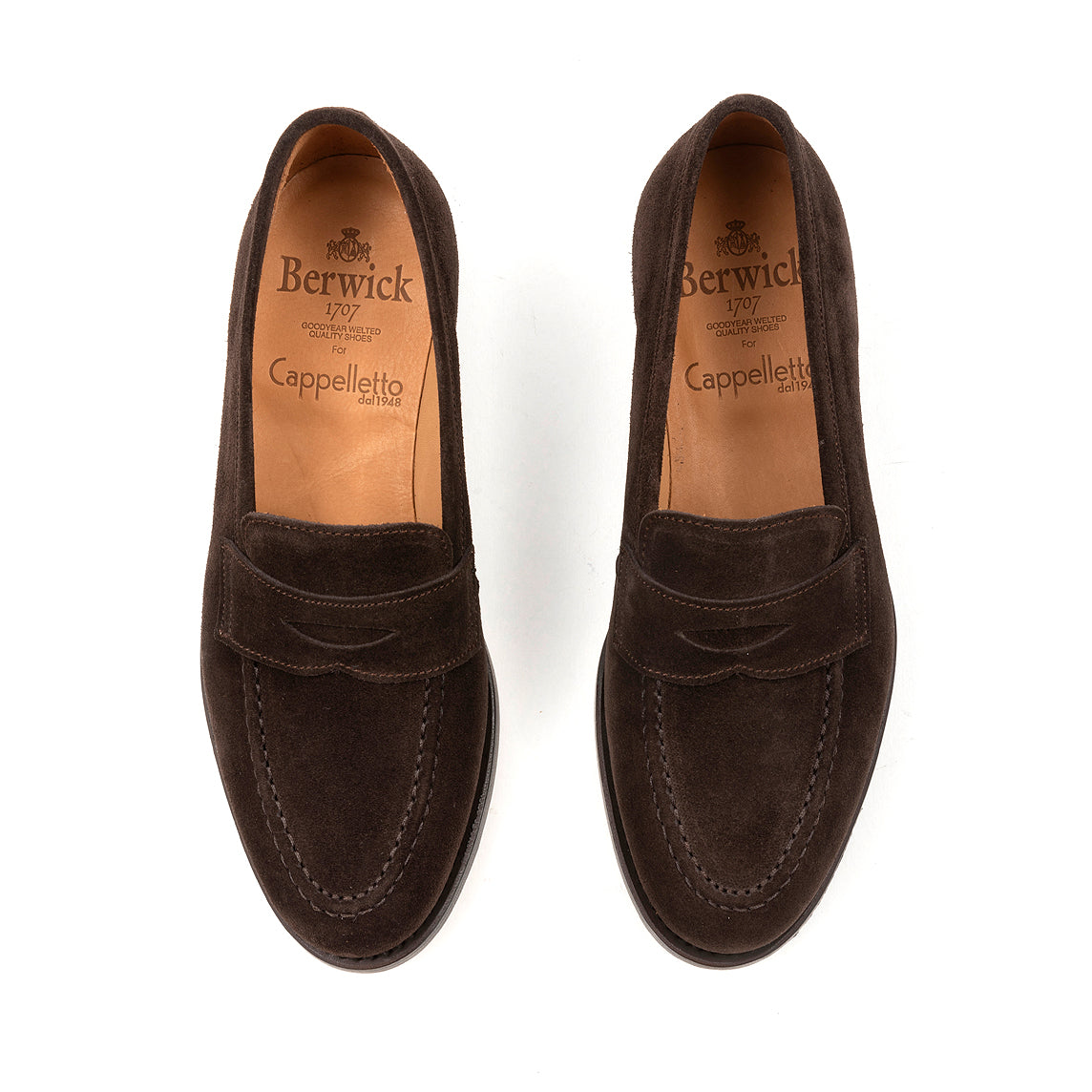 BERWICK 1707 - Mocassino Donna 121 - Camoscio Dark Peat