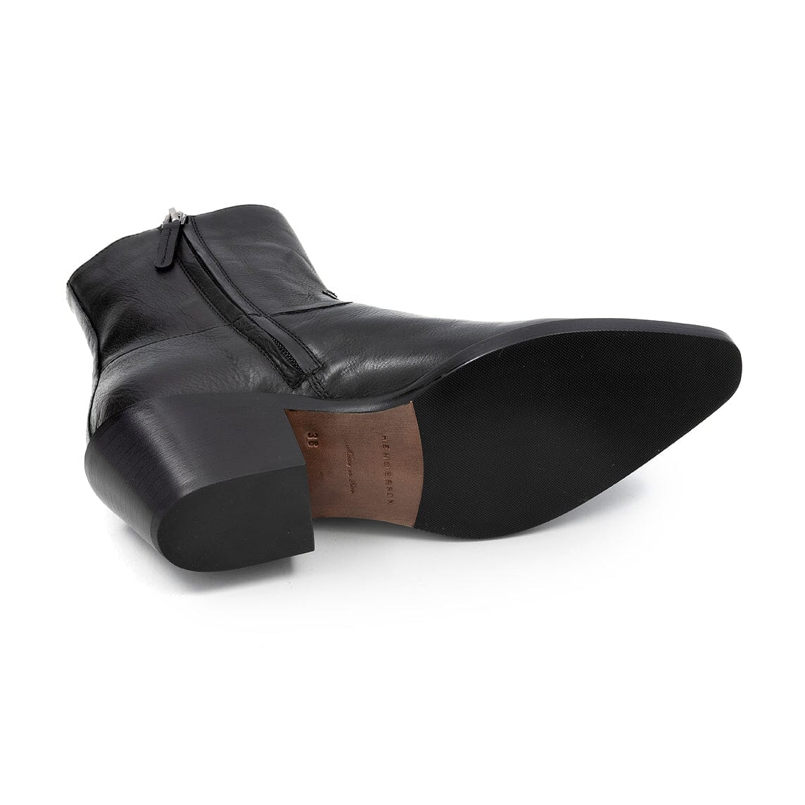 HENDERSON - Stivaletto - BERYL - Vitello Nero Scarpe Donna HENDERSON - Collezione Donna 