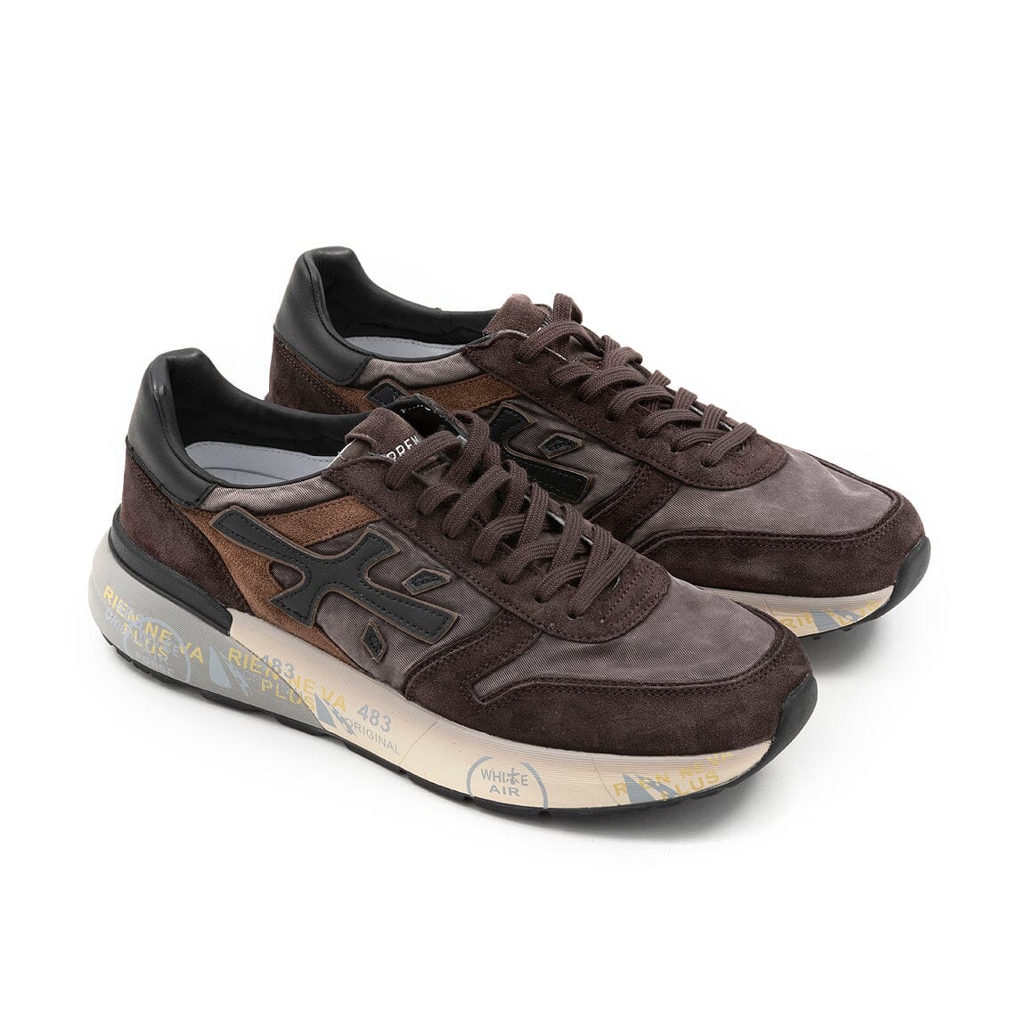 PREMIATA - Sneakers - MICK 8434 - Marrone Scarpe Uomo Premiata - Collezione Uomo 