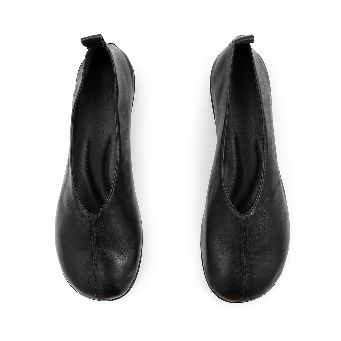 POEVE - Ballerine - CJS43M - PORTO - Pelle nero