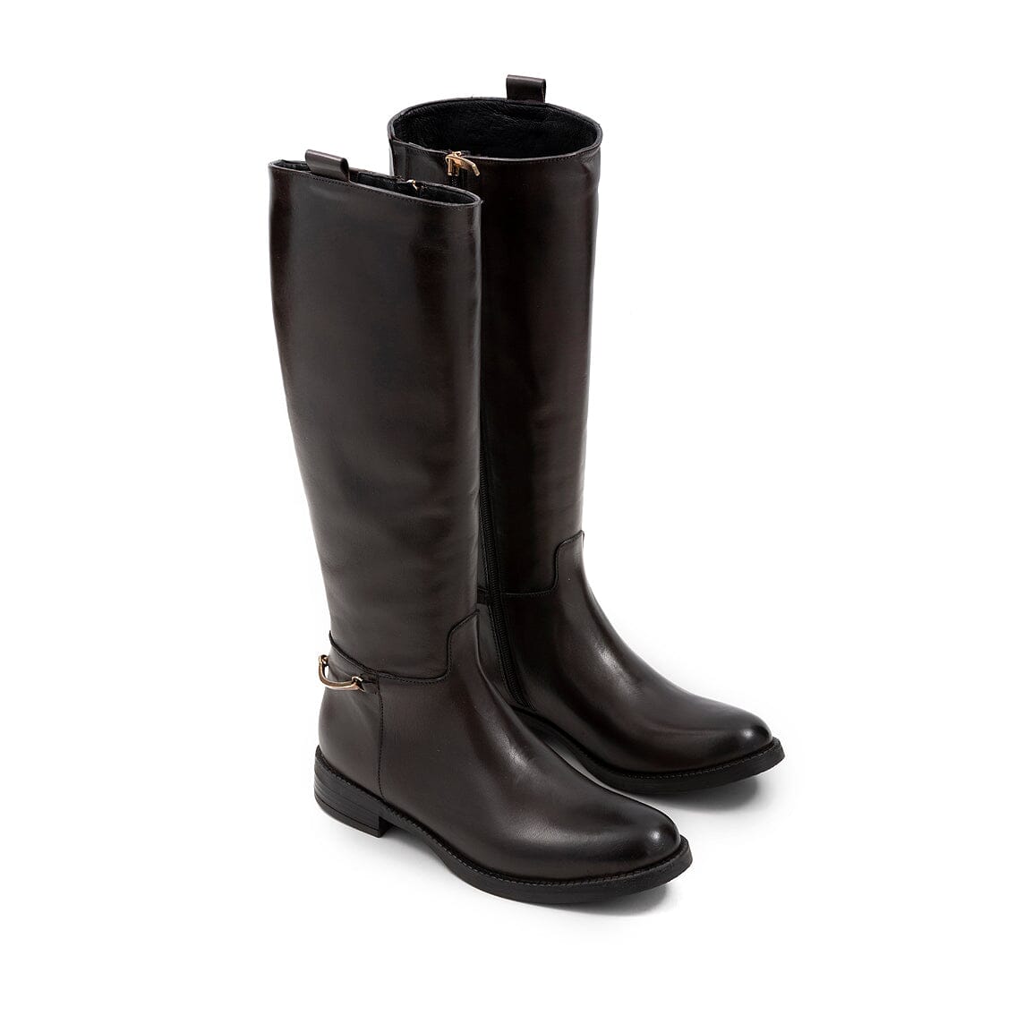 CAPPELLETTOSHOP STUDIO - Stivali - 2075 - Nature - Pelle Testa di Moro Scarpe Donna CAPPELLETTO 1948 
