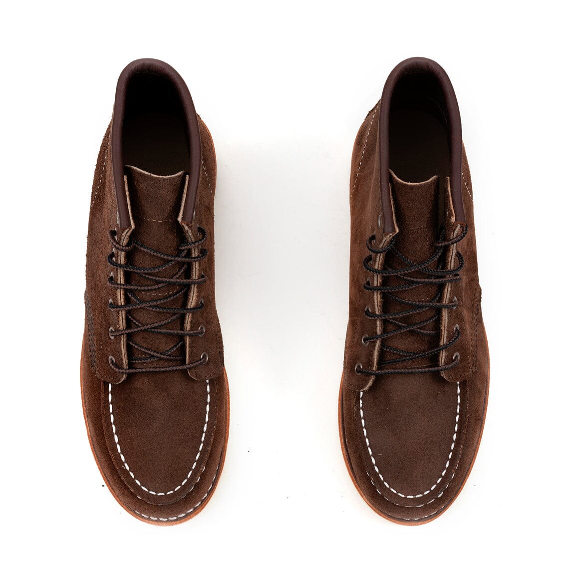 RED WING SHOES - Stivaletto 3476 - Moc Toe - Chocolate Muleskinner Scarpe Donna Red Wing - Collezione Donna 