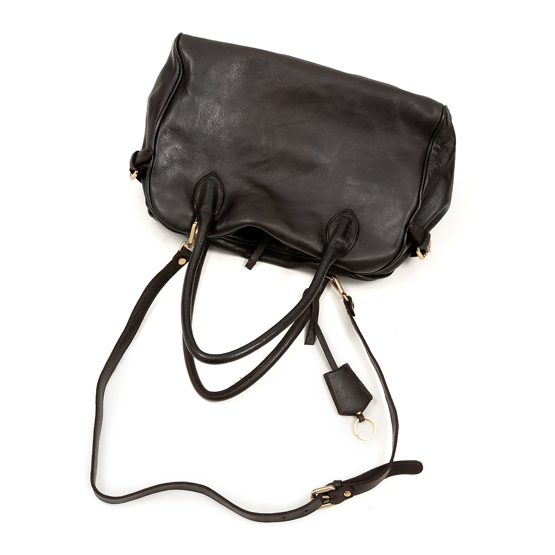 OFFICINE CREATIVE - Borsa a spalla - Bowler_006 - D215 - Ebano