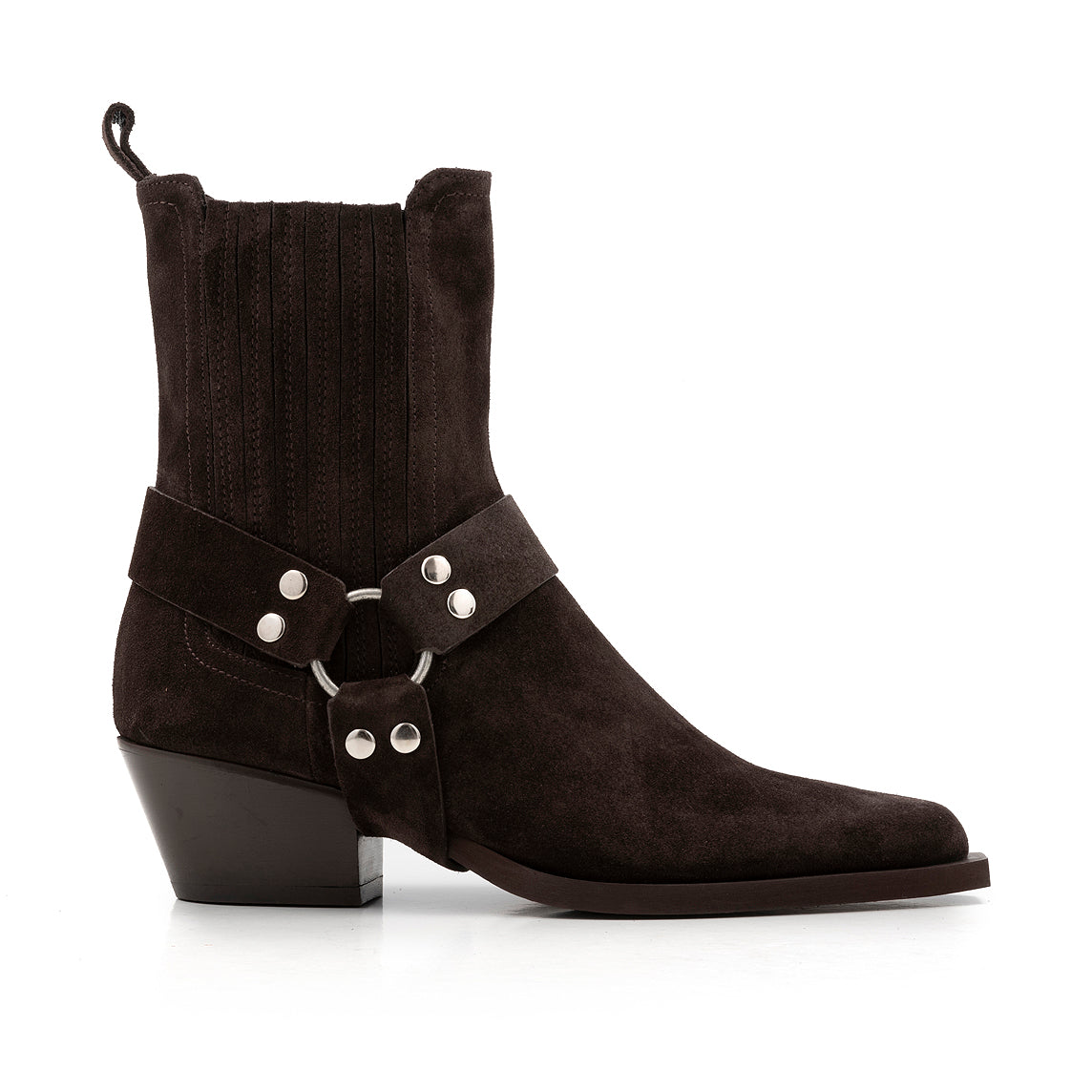 BIBI LOU - Stivaletto texano - 552T60AA - Camoscio marrone