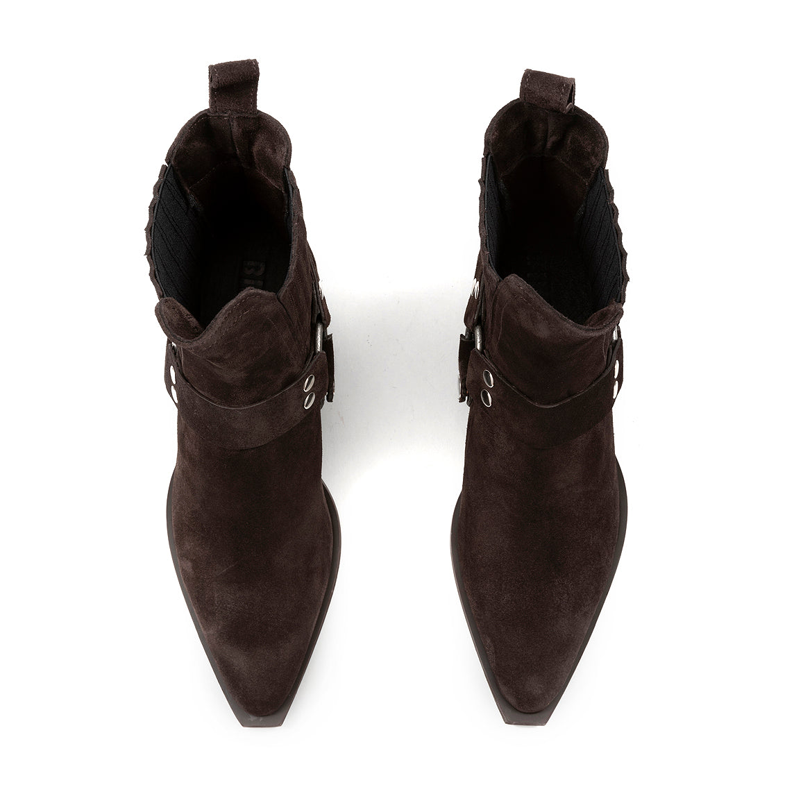 BIBI LOU - Stivaletto texano - 552T60AA - Camoscio marrone