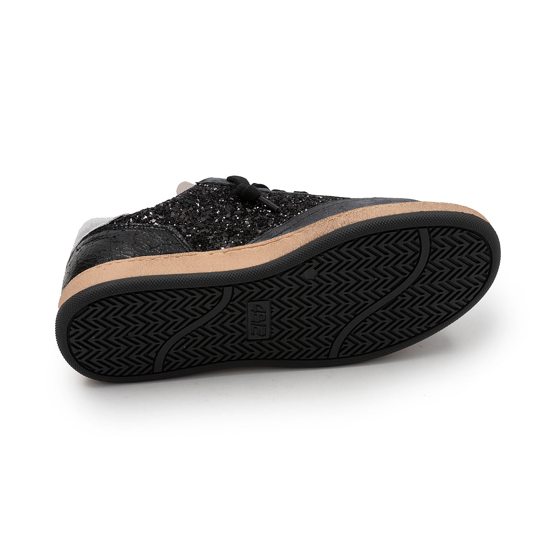 4B12 - Sneakers - Playnew D2035 - Dark Glitter