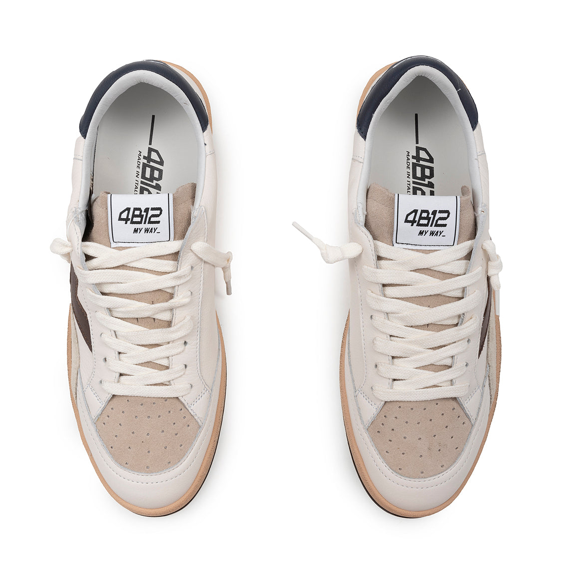 4B12 - Sneakers - Playnew U1035 - Elba/Moor