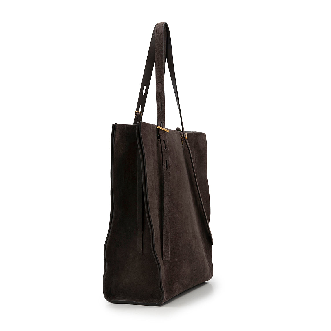 MINOBOSSI - Borsa a spalla - Valery - Suede Testa di Moro 