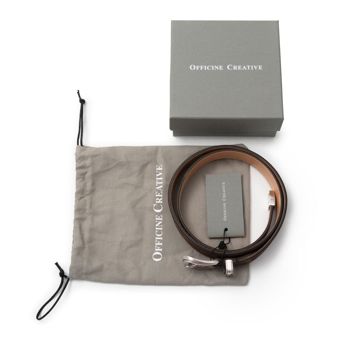 OFFICINE CREATIVE - Cintura - STRIP/092 - Cachemire cotto Accessori Uomo OFFICINE CREATIVE - Collezione Uomo 