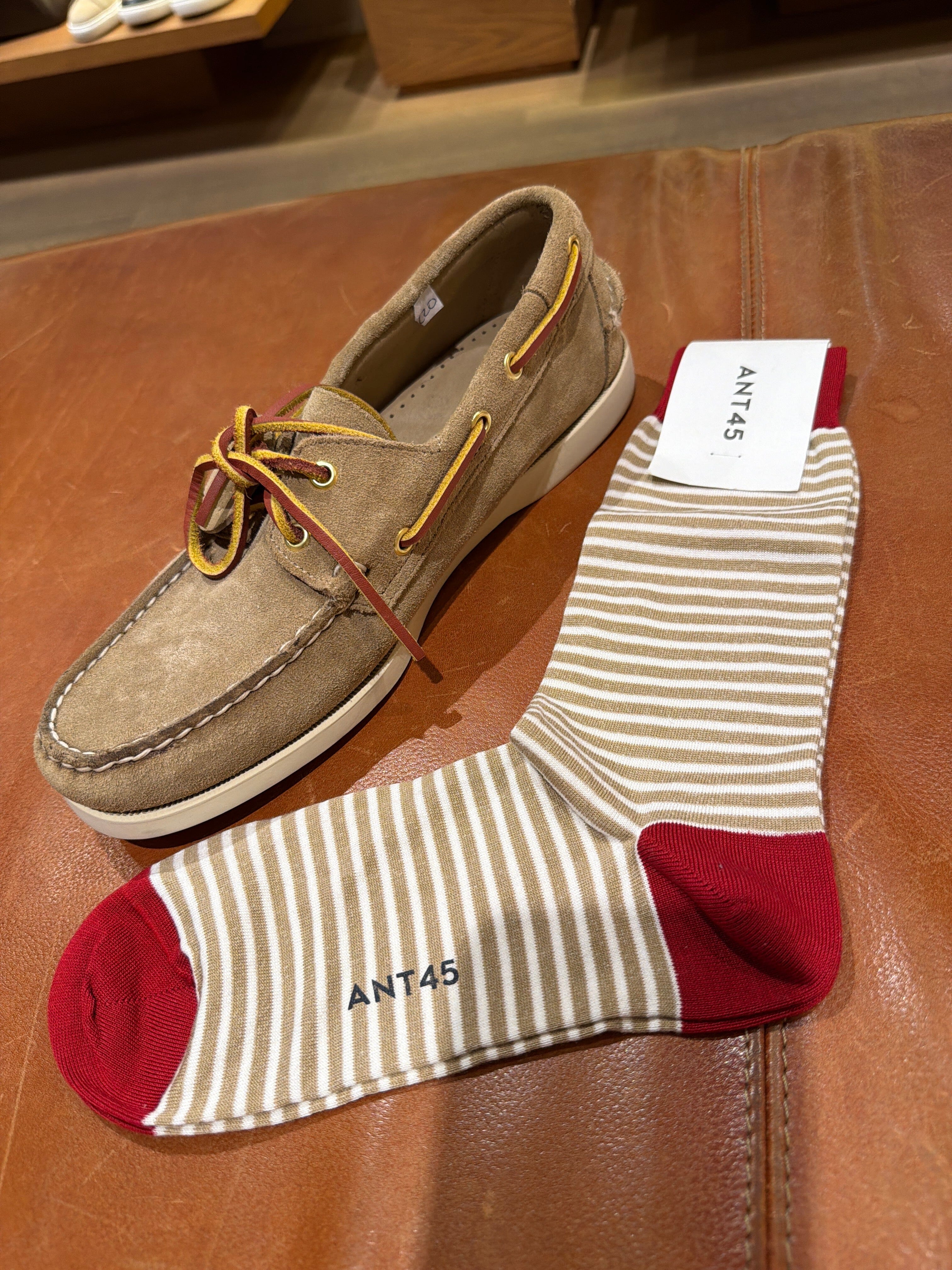 ANT 45 - Calzino Corto SNARKI - R41 Rosso Accessori Uomo ANT 45 
