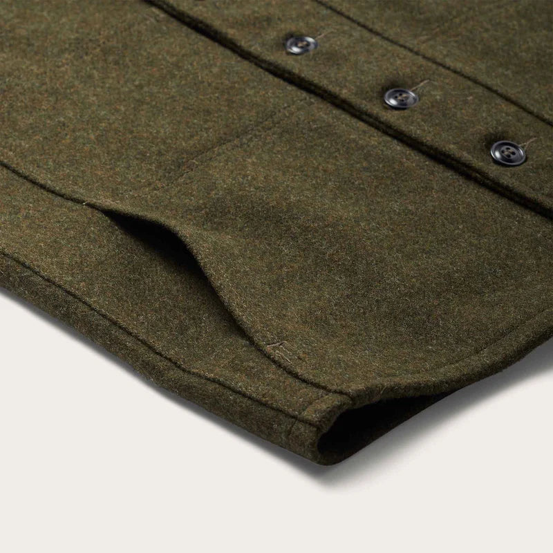 FILSON - Mackinaw Wool Vest FMGIL0011 - Forest Green Abbigliamento Uomo FILSON 