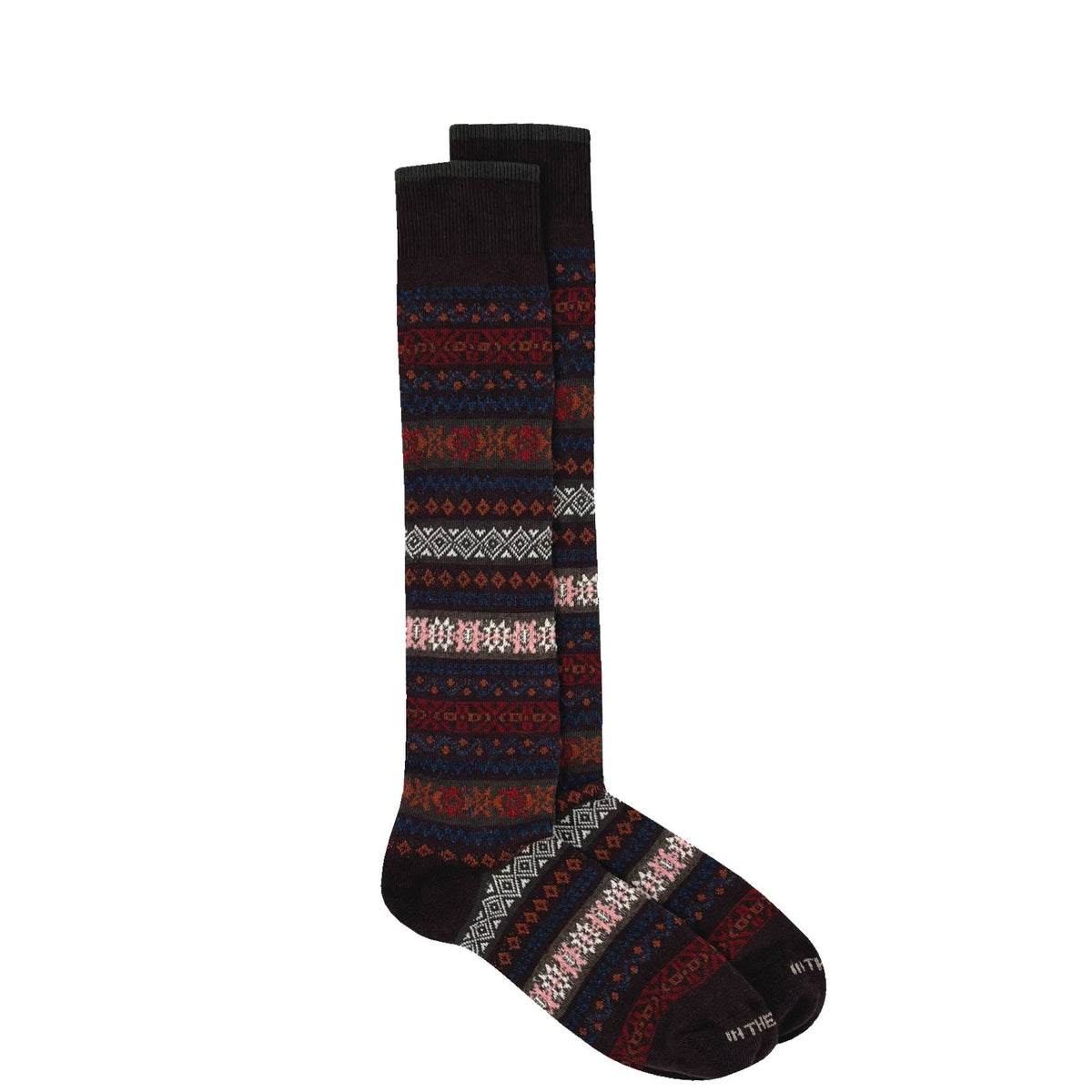 IN THE BOX - Calzini - JACQUARD - Marrone multi Accessori Uomo IN THE BOX 