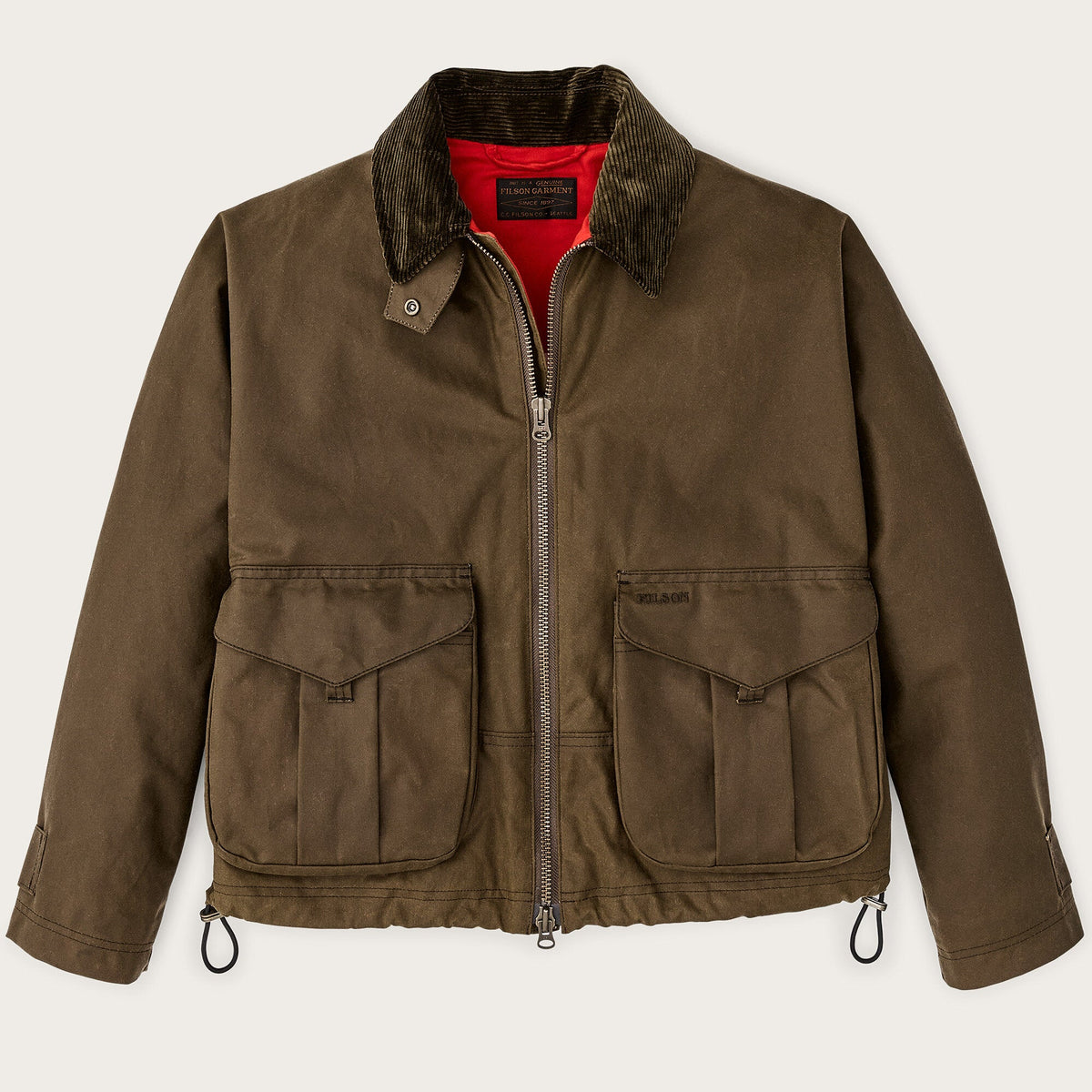 FILSON - Shelter Jacket - FWCPS0006 - Dark Tan
