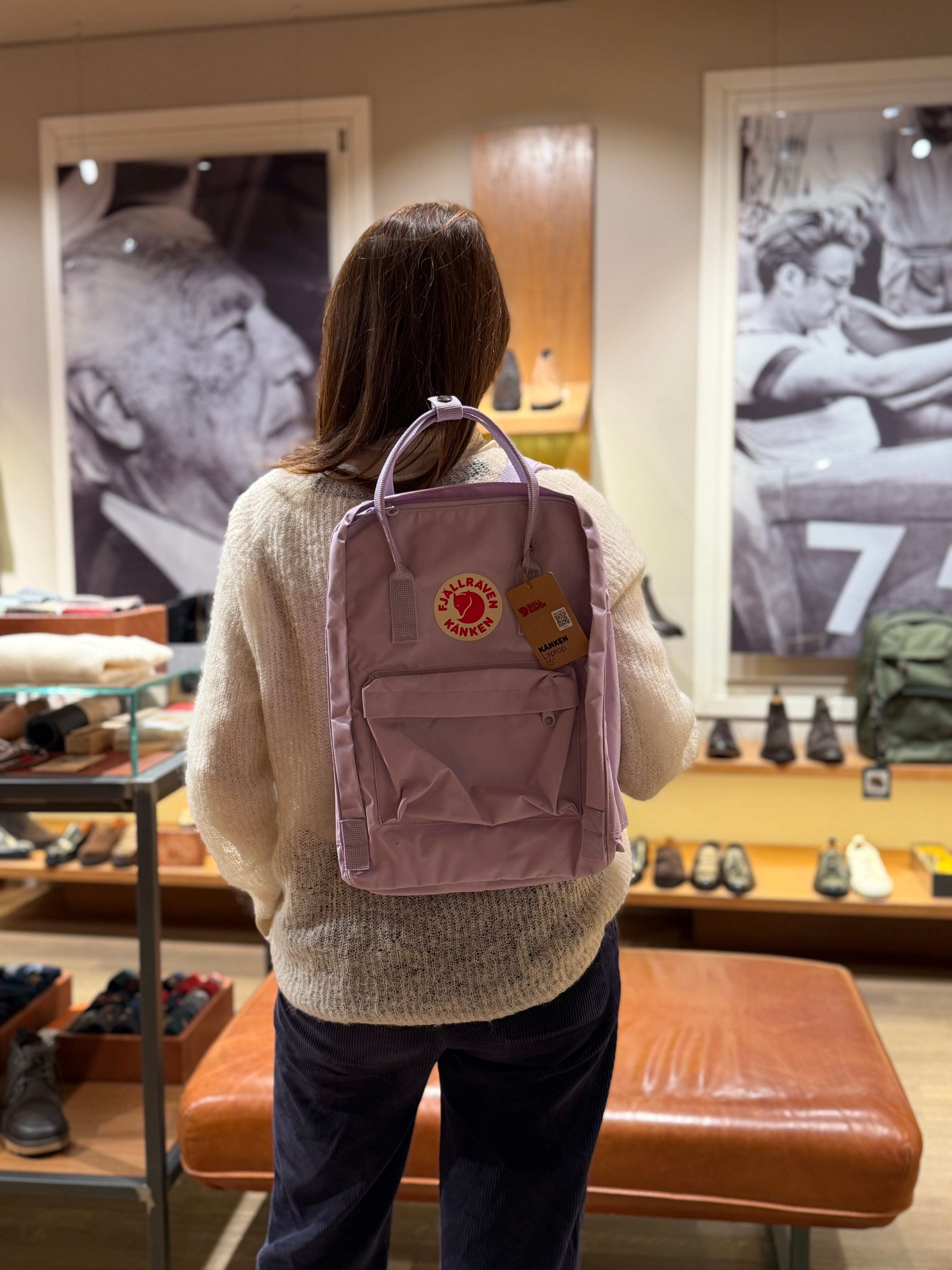 FJALLRAVEN - Zaino Kanken 15" - F23524 - 457 Pastel lavender Zaino Fjallraven 