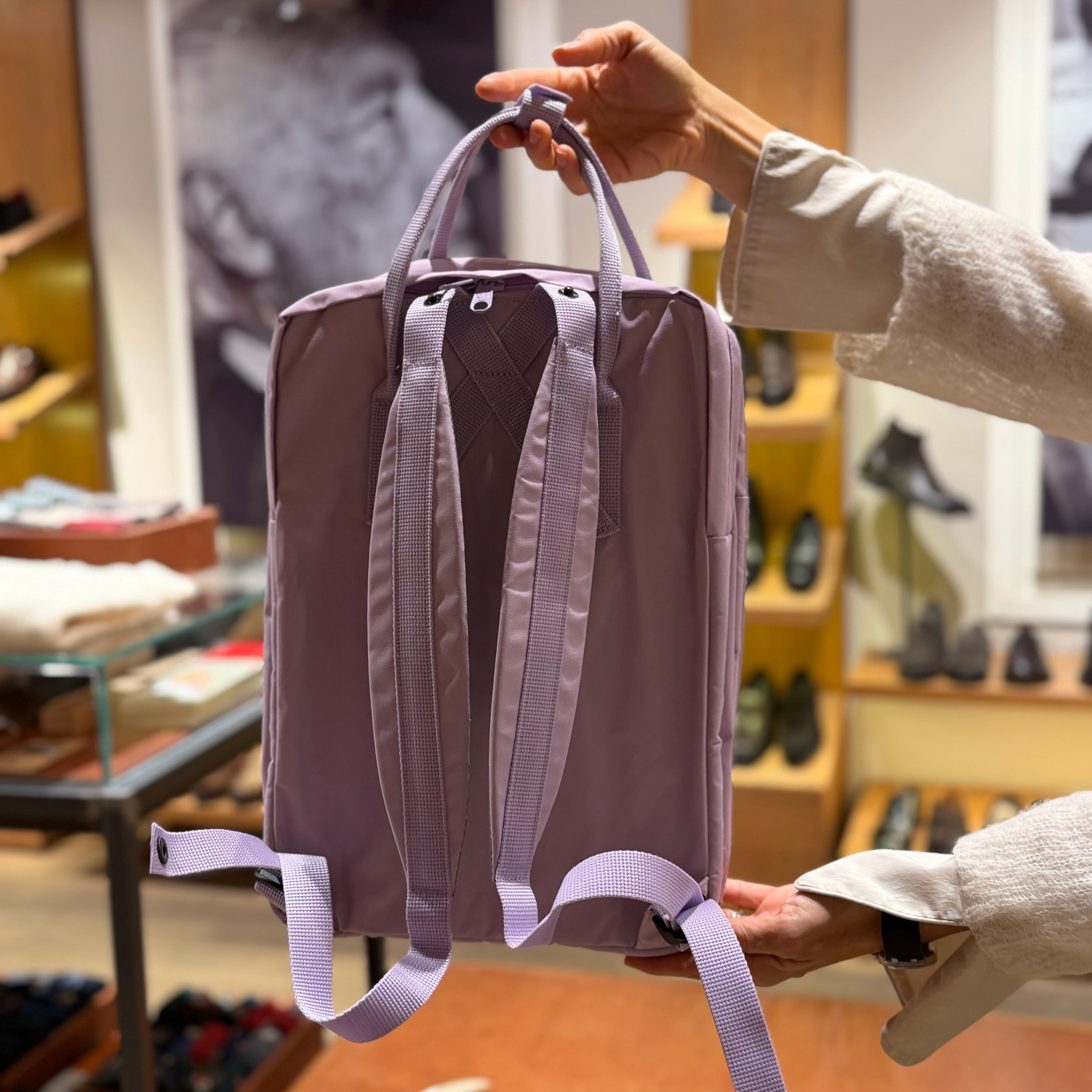 FJALLRAVEN - Zaino Kanken 15" - F23524 - 457 Pastel lavender Zaino Fjallraven 