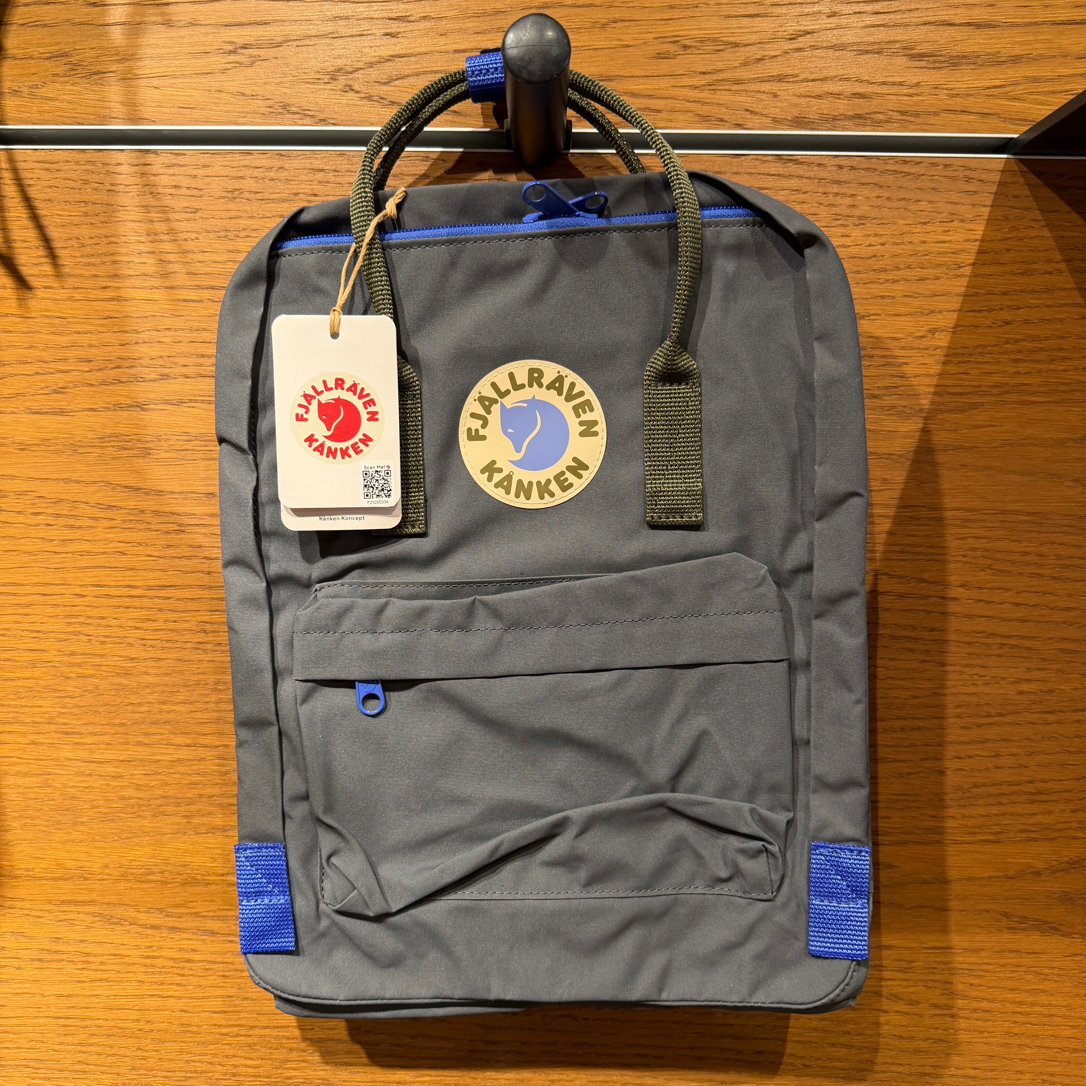 FJALLRAVEN Zaino Kanken Koncept- F23200334 - 046 -620 - GREY GREEN Zaino Fjallraven 