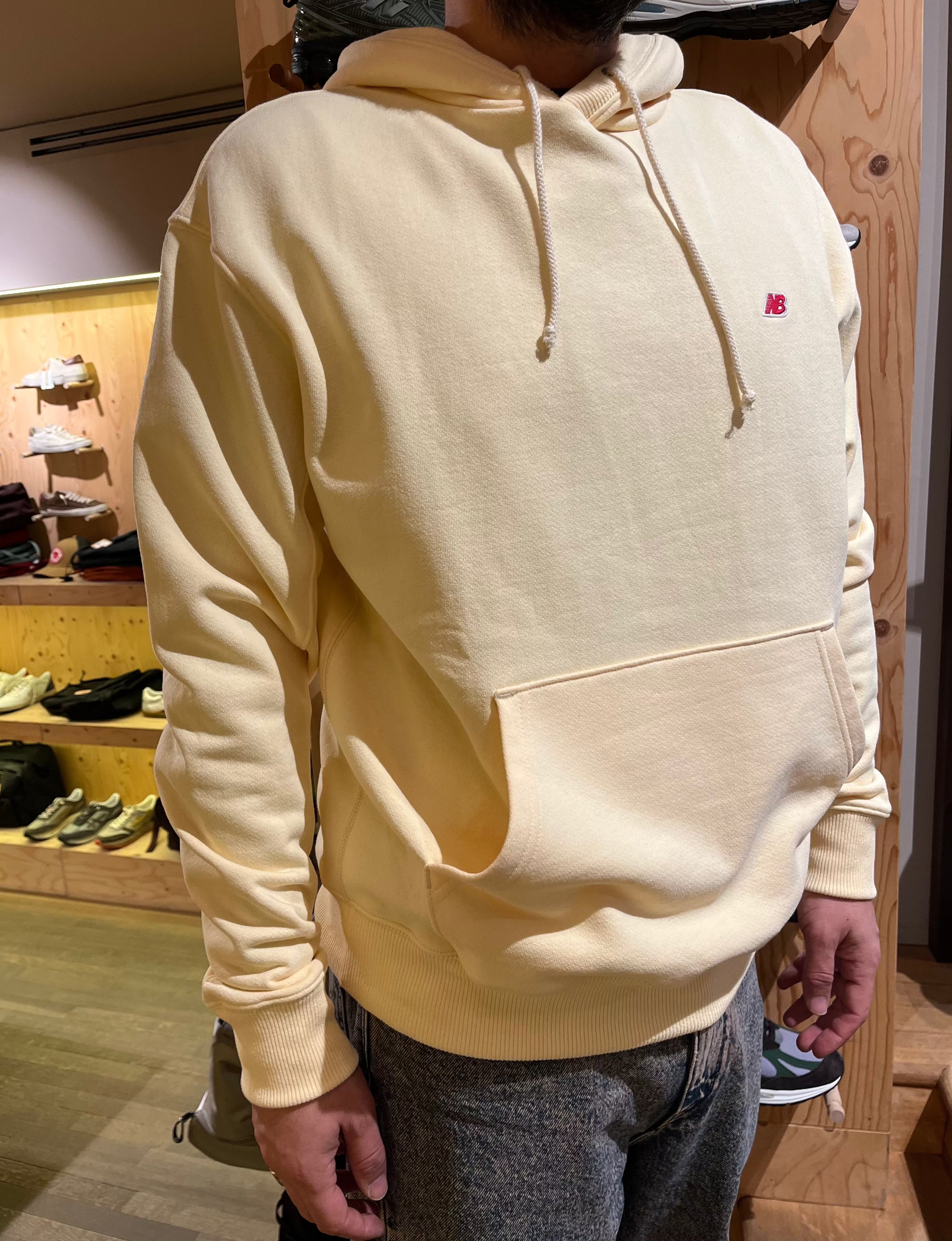 NEW BALANCE - Hoodie - 43546 - Gialla NEW BALANCE - Collezione Uomo 