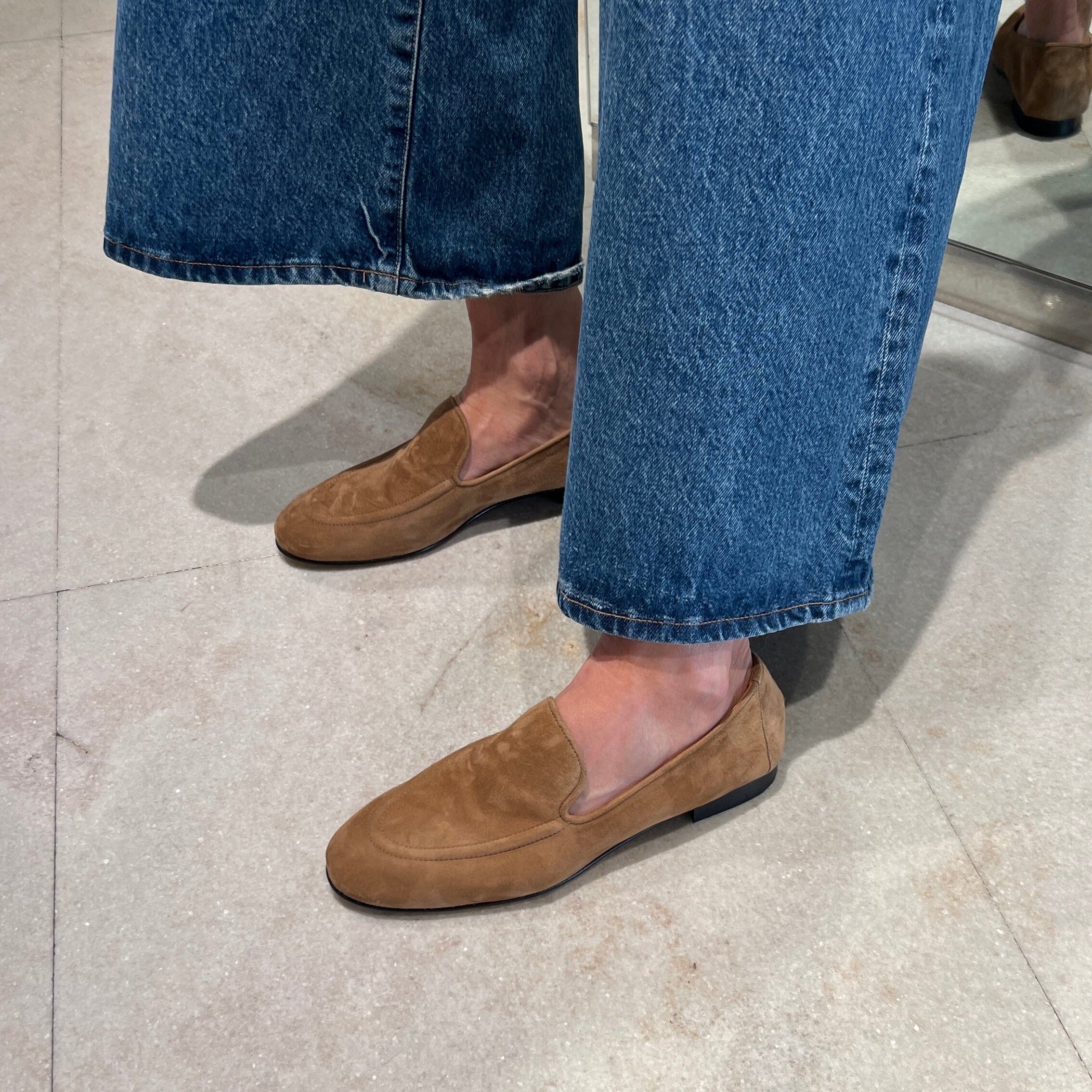 POEVE - Mocassino - JJA69 - Camoscio Sella Scarpe Donna POESIE VENEZIANE 