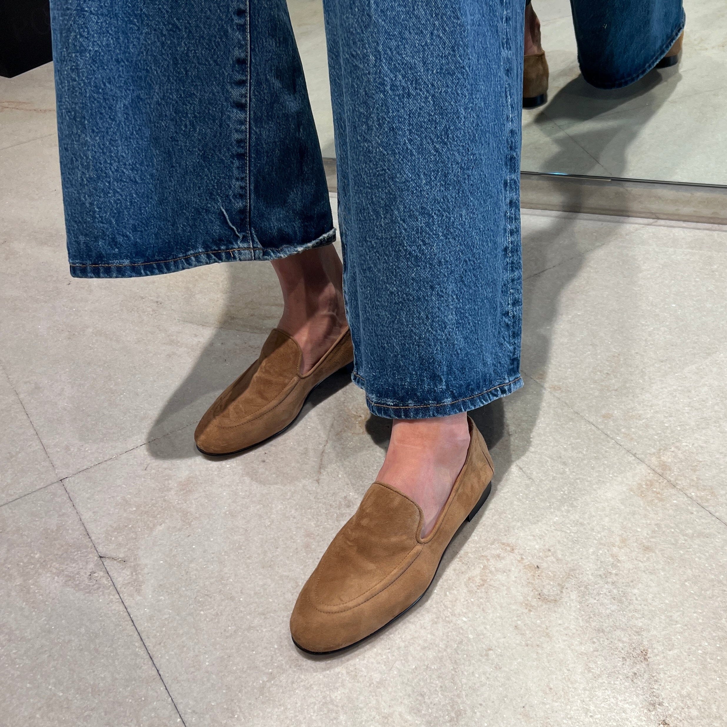 POEVE - Mocassino - JJA69 - Camoscio Sella Scarpe Donna POESIE VENEZIANE 