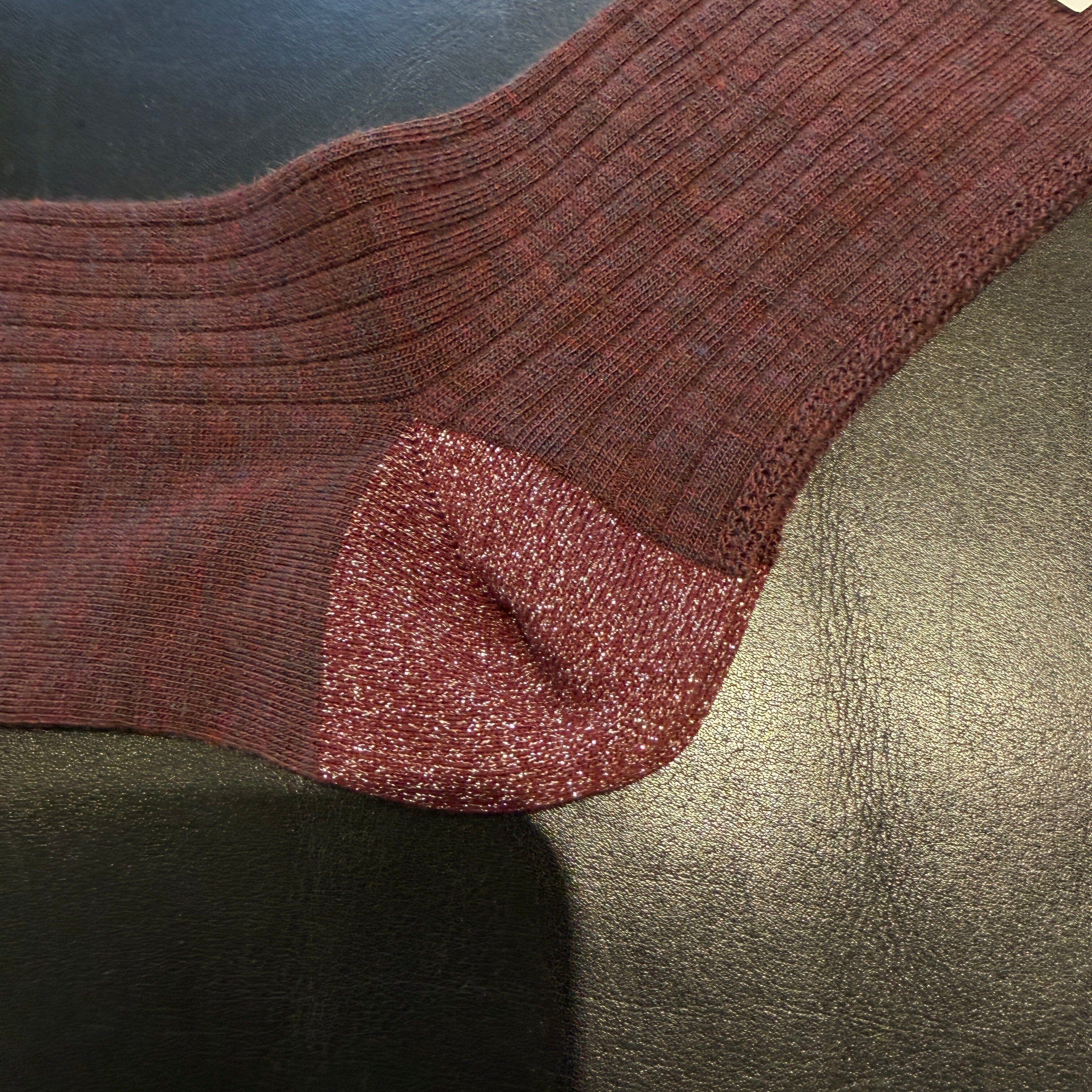 ANT 45 - Calzini Berlino - R02 Bordeaux Accessori Donna CAPPELLETTO 1948 