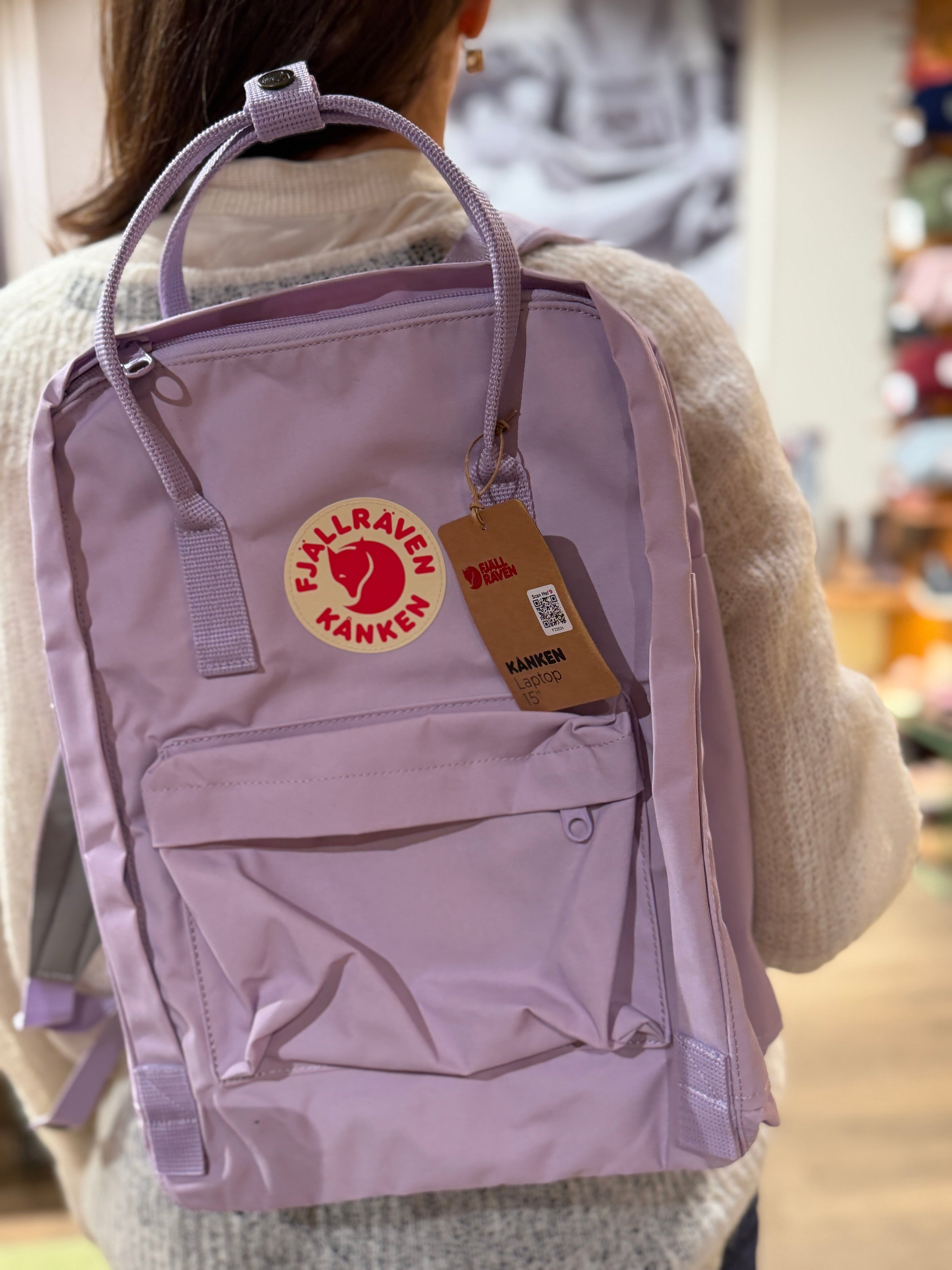 FJALLRAVEN - Zaino Kanken 15" - F23524 - 457 Pastel lavender Zaino Fjallraven 