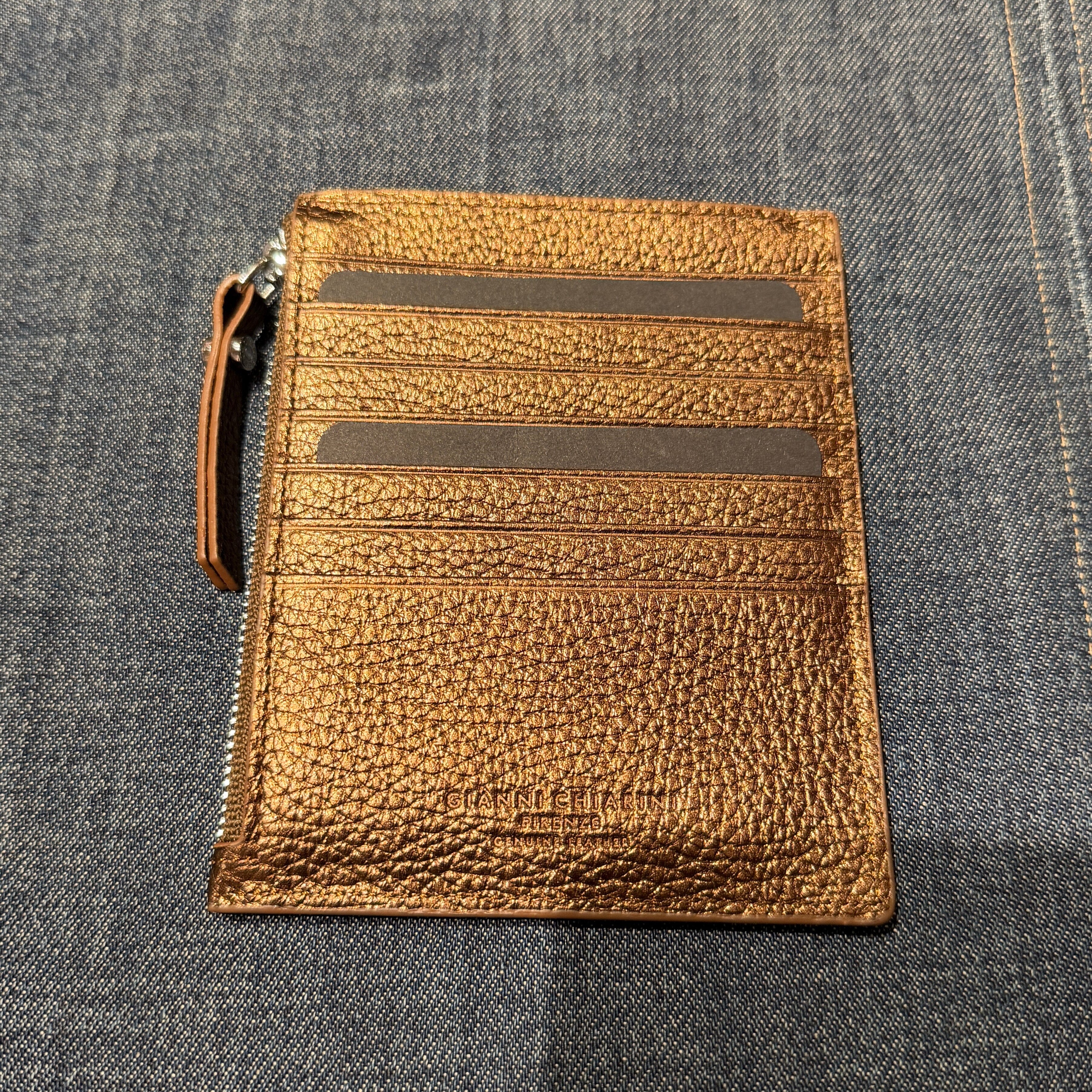 GIANNI CHIARINI - Portafogli e Portacarte WBW13755 - Laminato Toasted Bronzo Accessori Donna Gianni Chiarini 