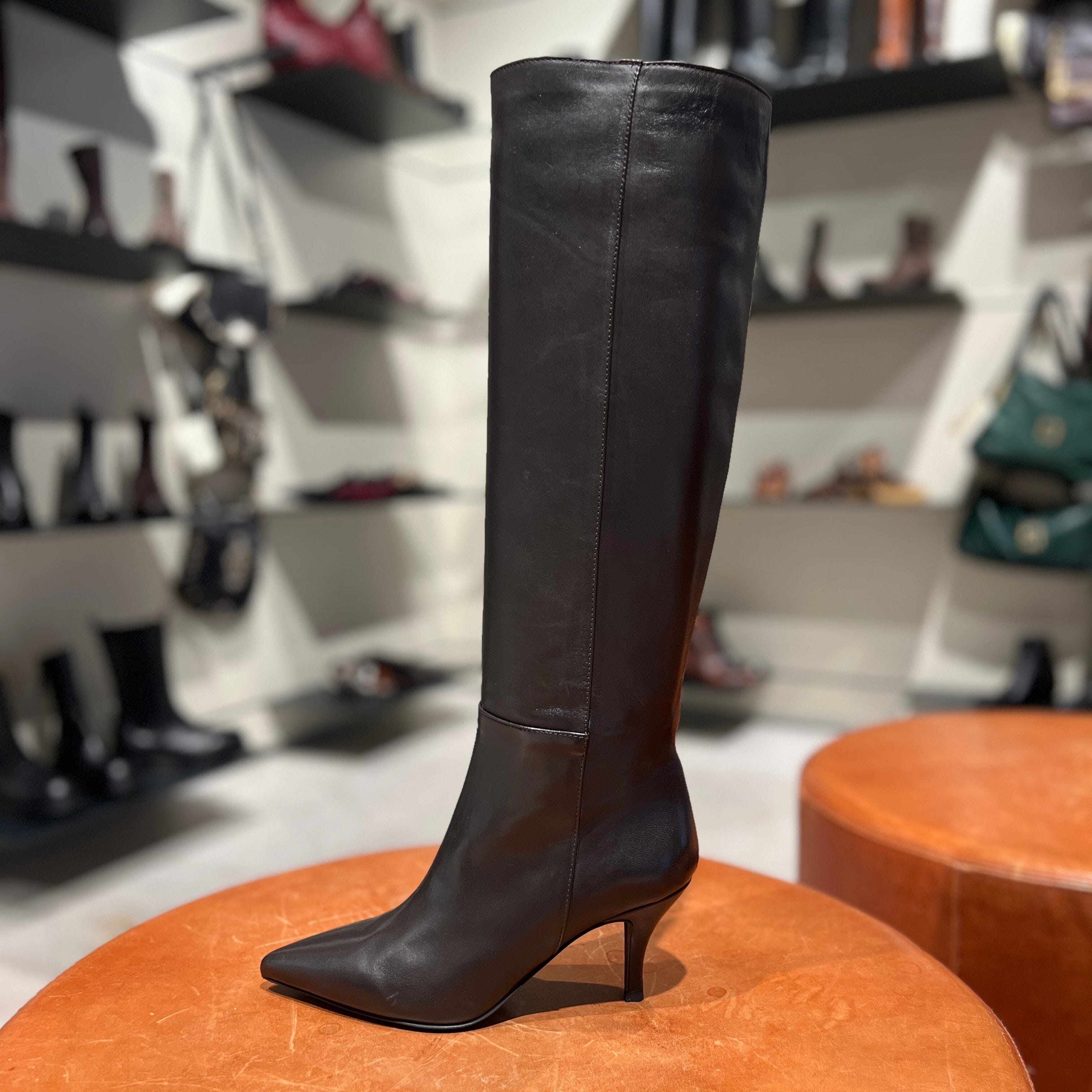 CAPPELLETTOSHOP - Stivali - Tati 6 - Testa di moro Scarpe Donna CAPPELLETTO 1948 