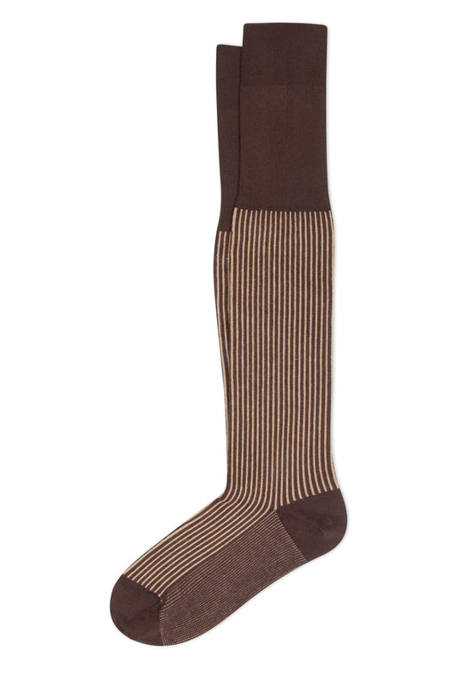 ANT 45 - Calzini Gessato B01- Darkbrown Accessori Uomo ANT 45 