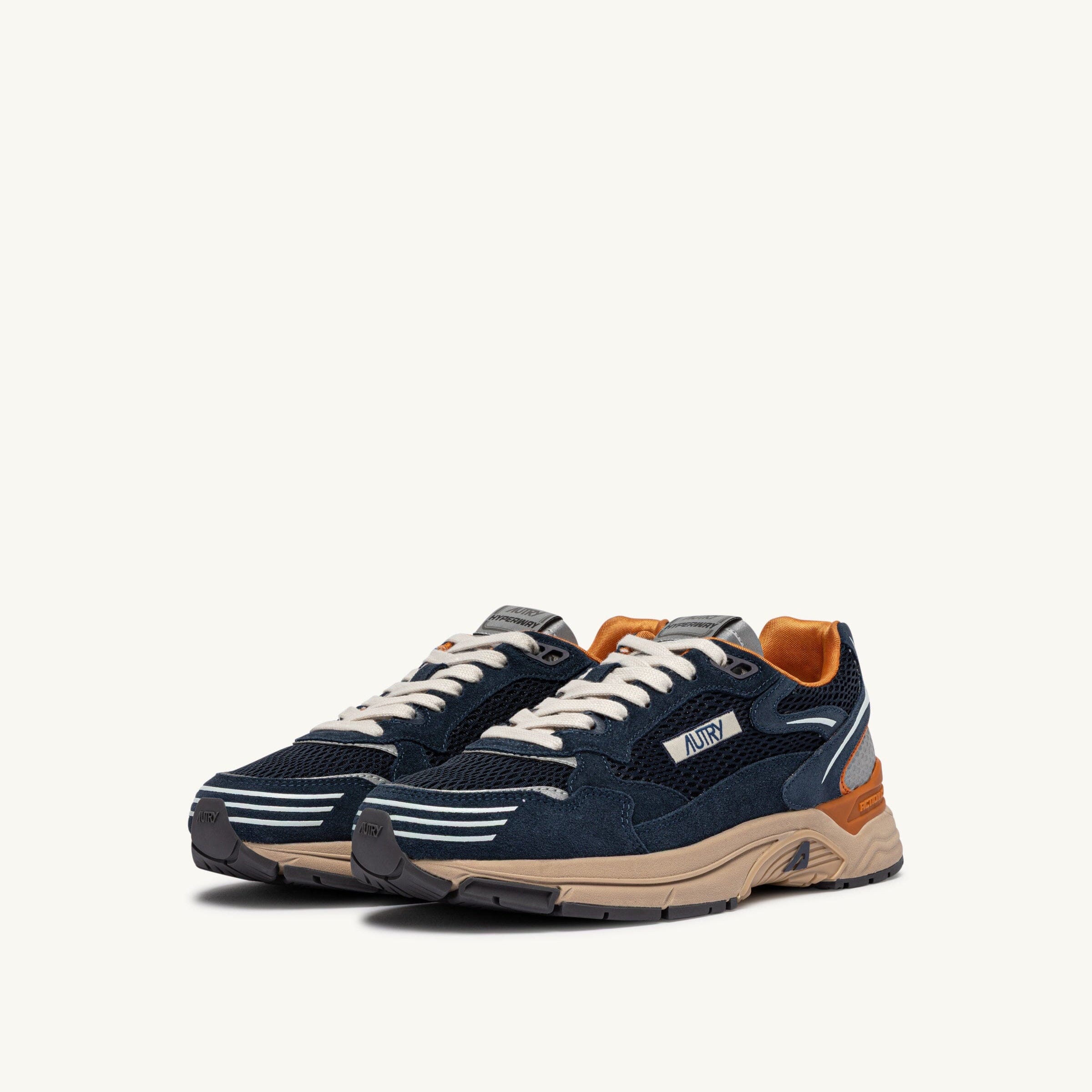 AUTRY - Sneakers - HYPERWAY HYLM CI08 - Blu Arancione Scarpe Uomo AUTRY - Collezione uomo 