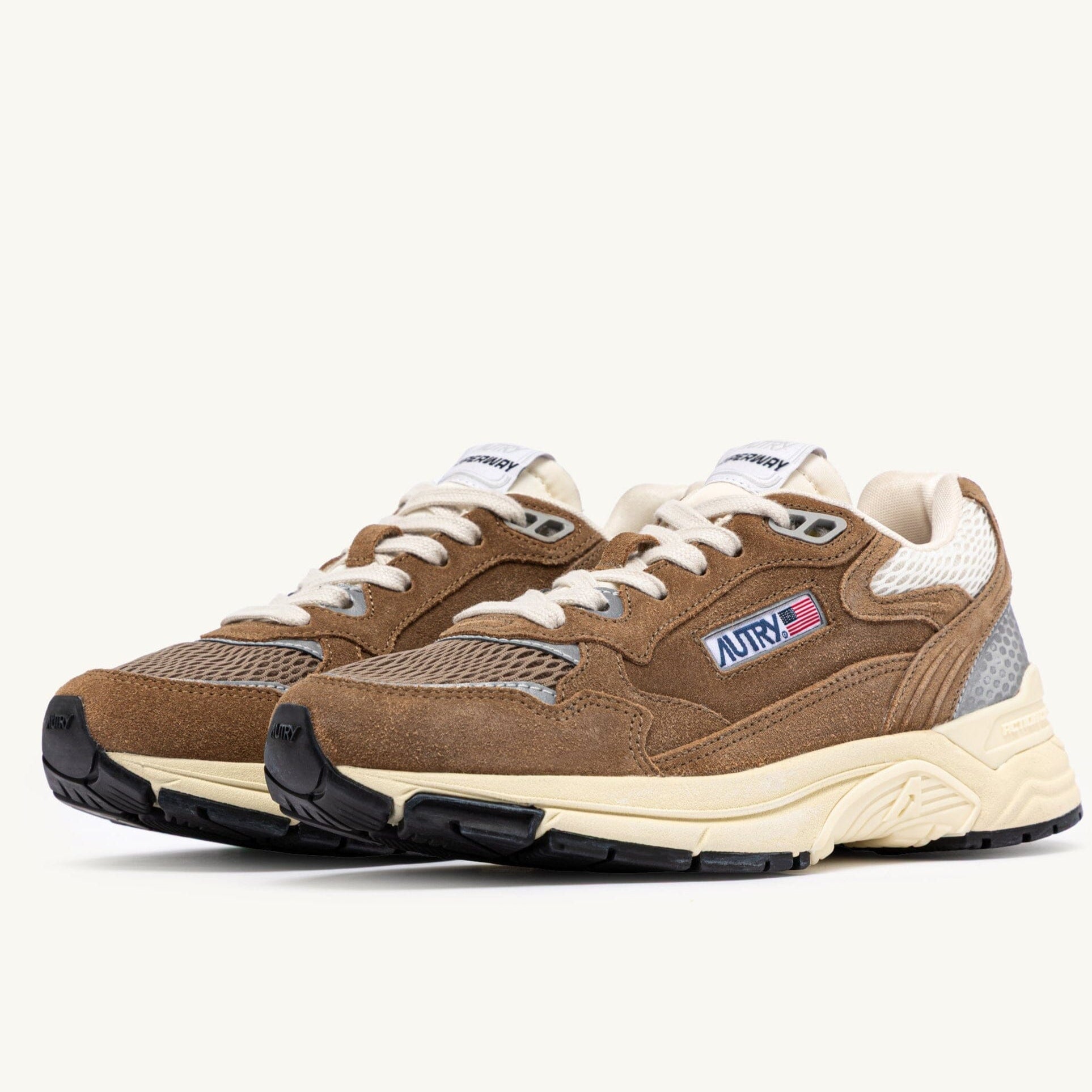 AUTRY - Sneakers HYPERWAY HYLM UM04 - Cuoio Scarpe Uomo AUTRY - Collezione uomo 