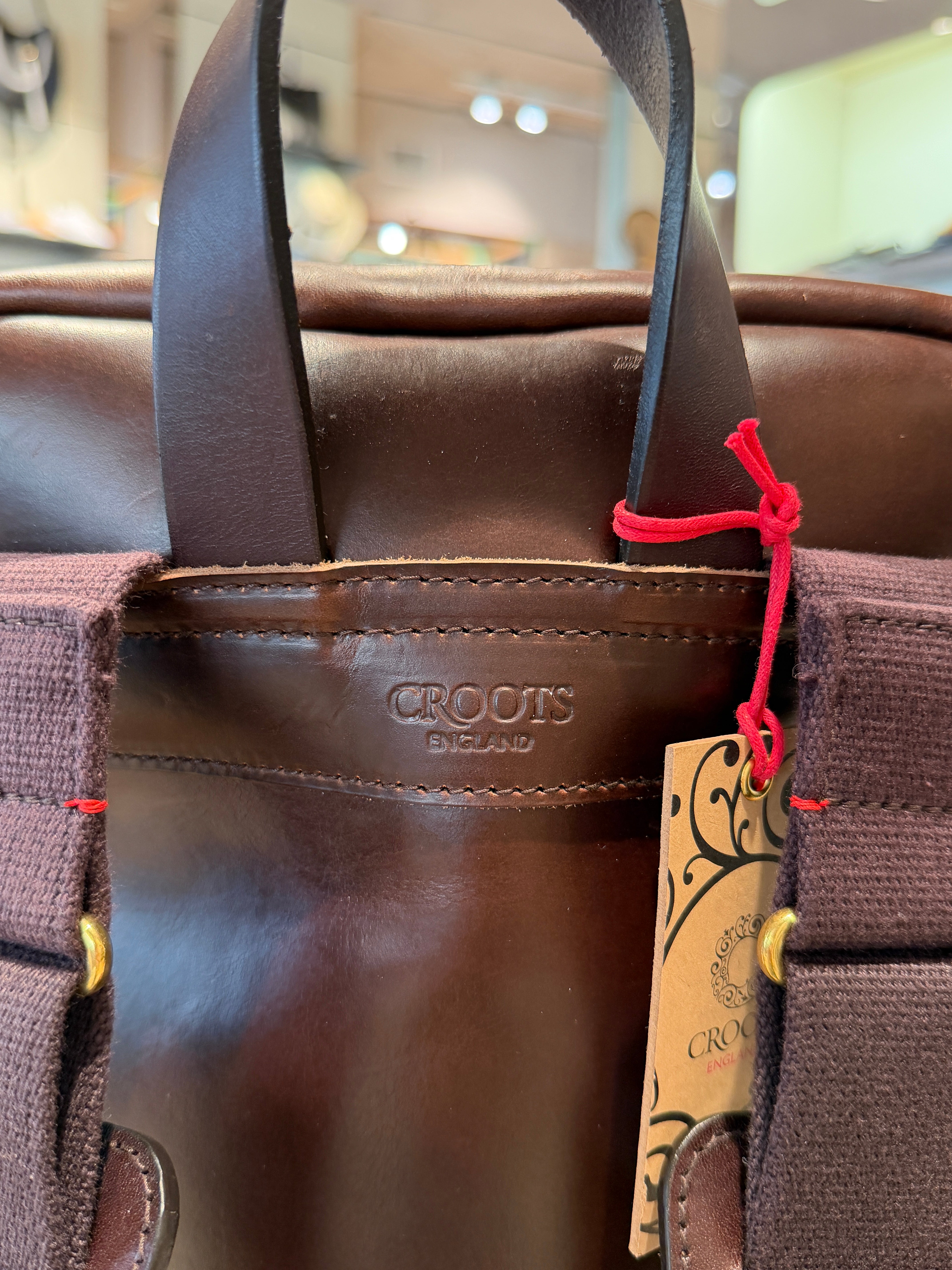 CROOTS ENGLAND  - ZAINO S2 - HORWEEN DARK BROWN