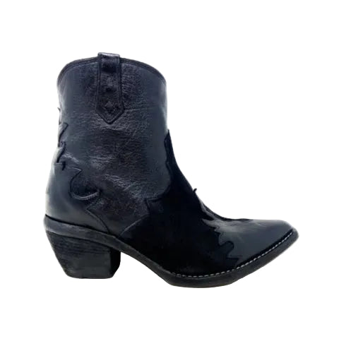 FAUZIAN JEUNESSE - EW - Texano ANKLE BOOT AUSTIN - nero