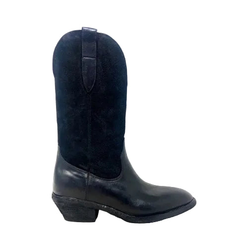 FAUZIAN JEUNESSE - EW - TEXANO Low Boot - Nero