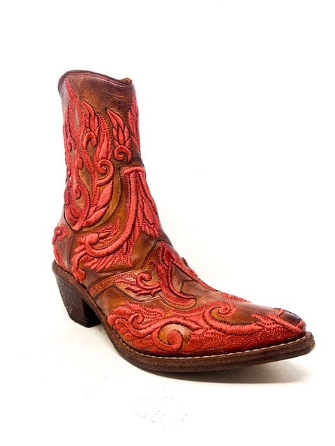 FAUZIAN JEUNESSE - EW - Texano - MAORY - Rosso Scarpe Donna FAUZIAN JEUNESSE - Collezione Donna 