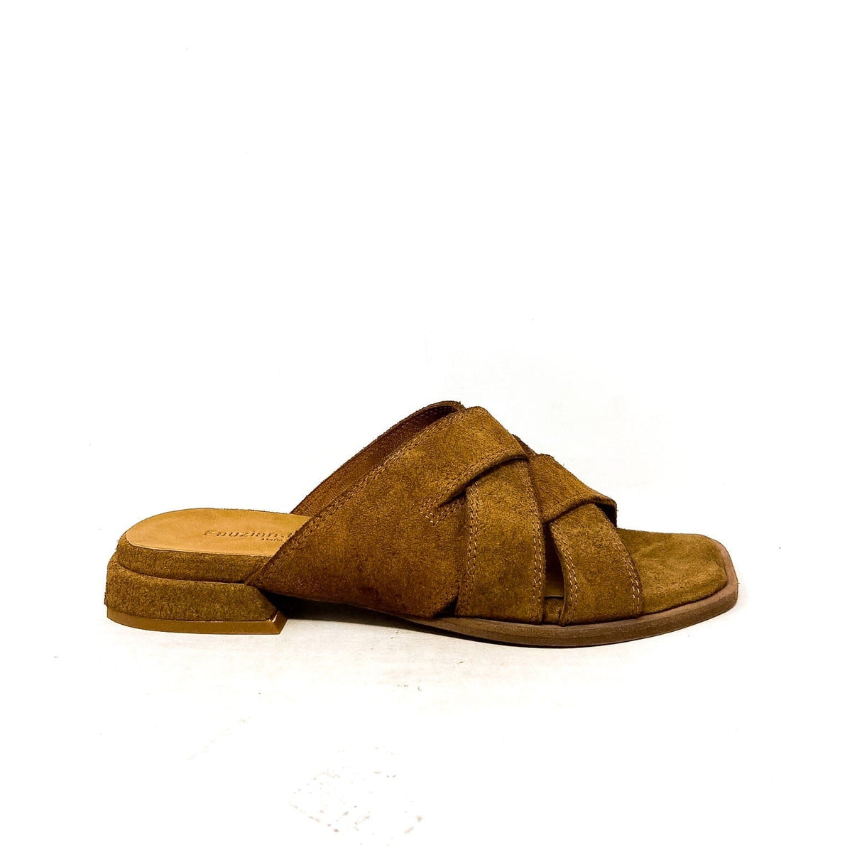 FAUZIAN JEUNESSE - EW - Sandali bassi - SANDAL LIVIA FLAT - Sughero vissuto