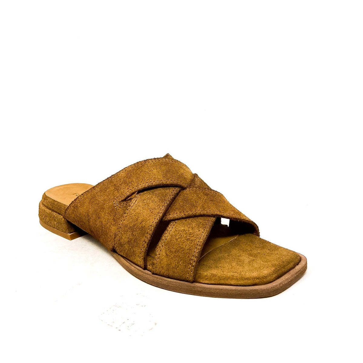 FAUZIAN JEUNESSE - EW - Sandali bassi - SANDAL LIVIA FLAT - Sughero vissuto
