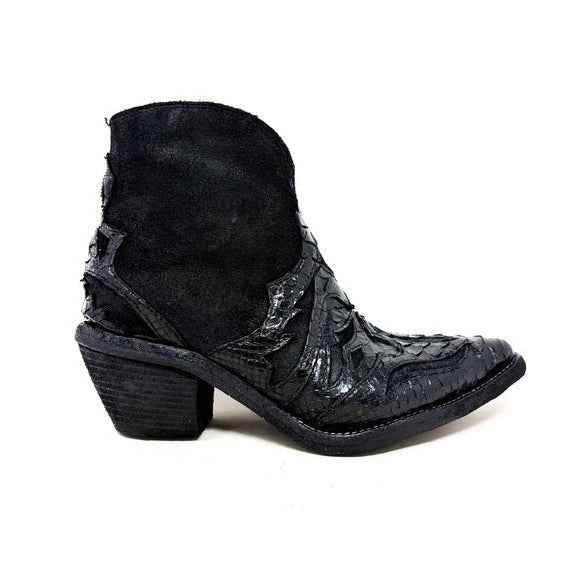 FAUZIAN JEUNESSE - Stivaletti texani - ANKLE BOOT TICSON PYTHON