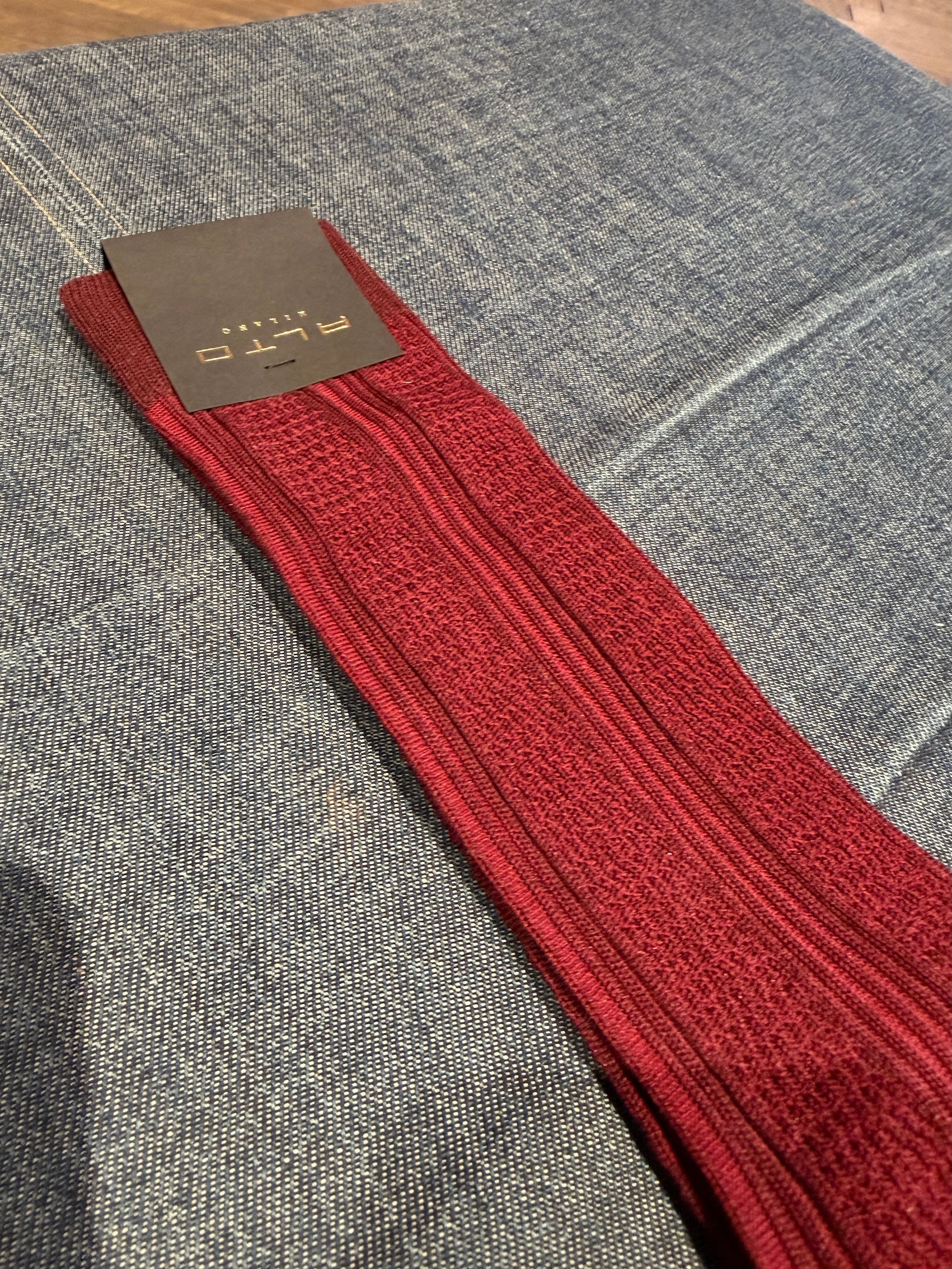 ALTO MILANO - Socks -26PEAM2391UL_06 - Bordeaux