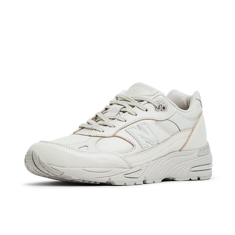 NEW BALANCE - Sneakers M991OW - Pelle Bianco Scarpe Uomo NEW BALANCE - Collezione Uomo 