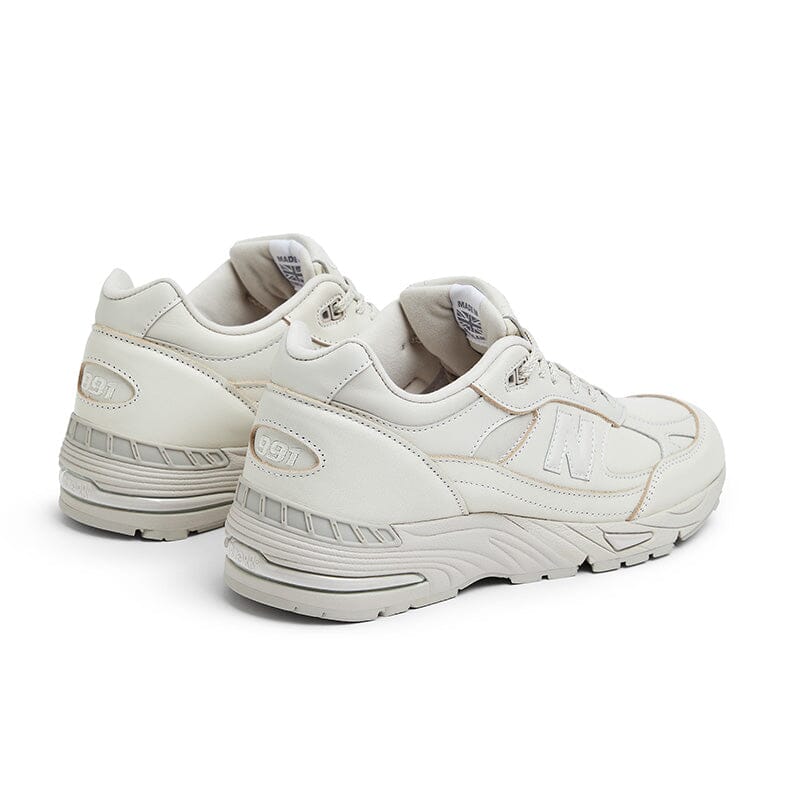 NEW BALANCE - Sneakers M991OW - Pelle Bianco Scarpe Uomo NEW BALANCE - Collezione Uomo 