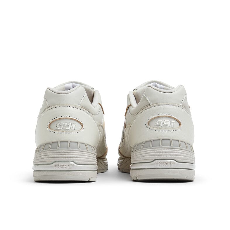 NEW BALANCE - Sneakers M991OW - Pelle Bianco Scarpe Uomo NEW BALANCE - Collezione Uomo 