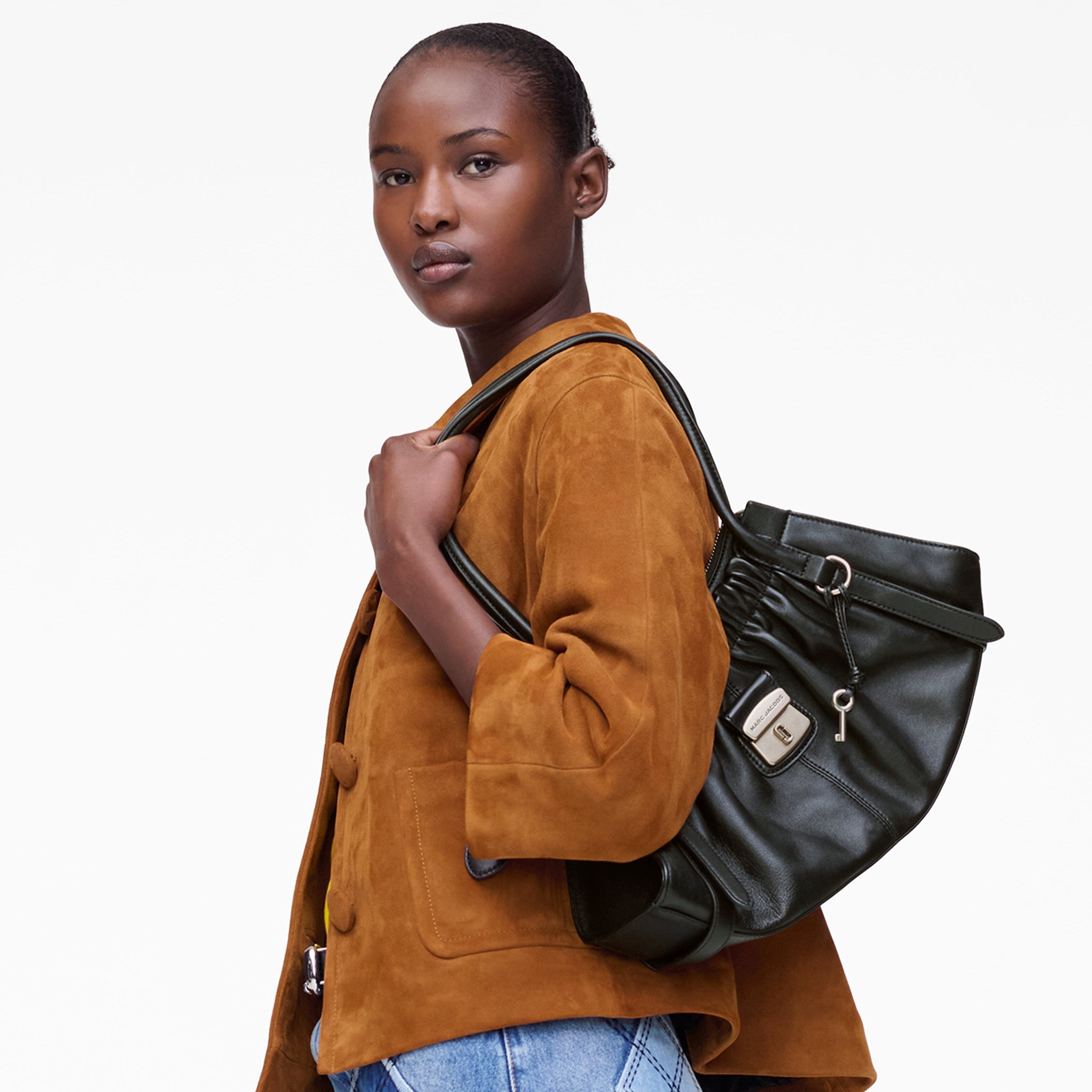MARC JACOBS - Borsa a spalla - The Cristina Tote - 2F5HSH031H01 - 001 - Nero Borse Marc Jacobs 