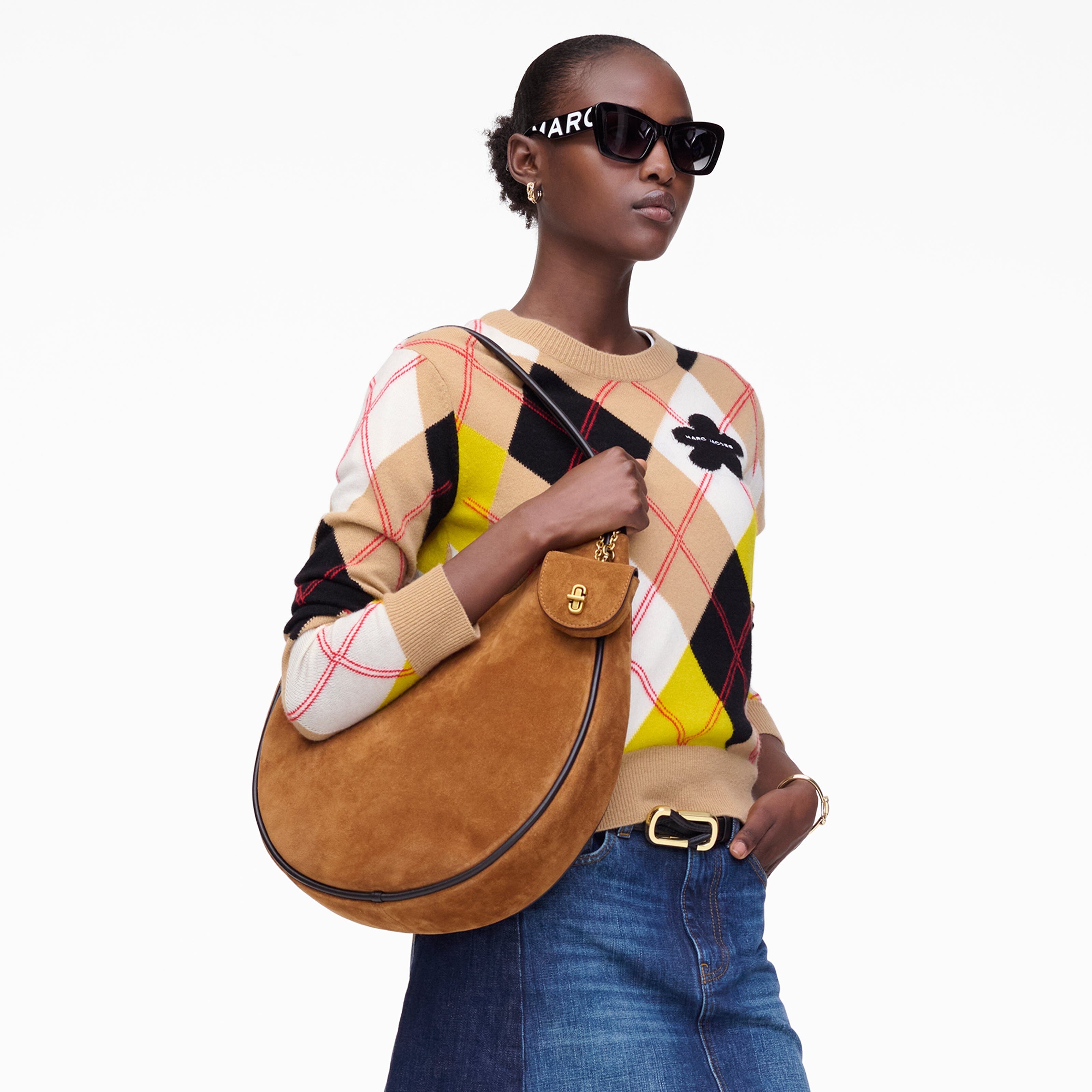 MARC JACOBS - Borsa a spalla - The Large Hobo - 2F5HSH049H01 - 860- Copper Borse Marc Jacobs 